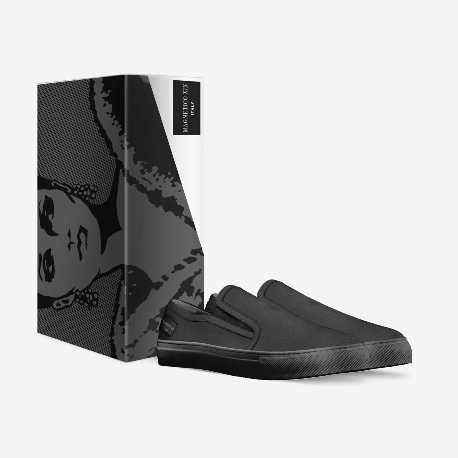 MAGNETICO XIX EBNY custom made in Italy shoes by Jesús Sandoval | Box view
