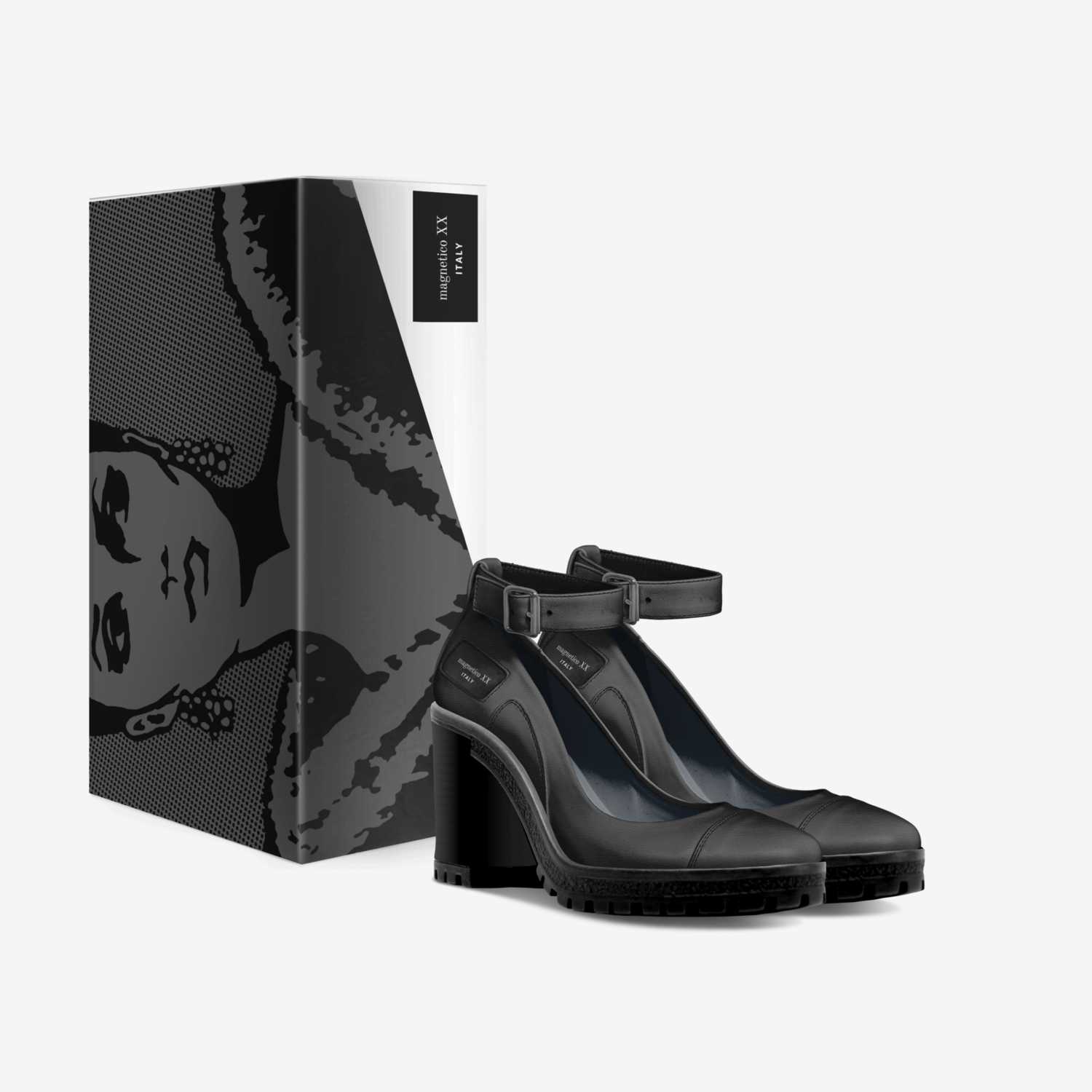 magnetico XX EBONY custom made in Italy shoes by Jesús Sandoval | Box view