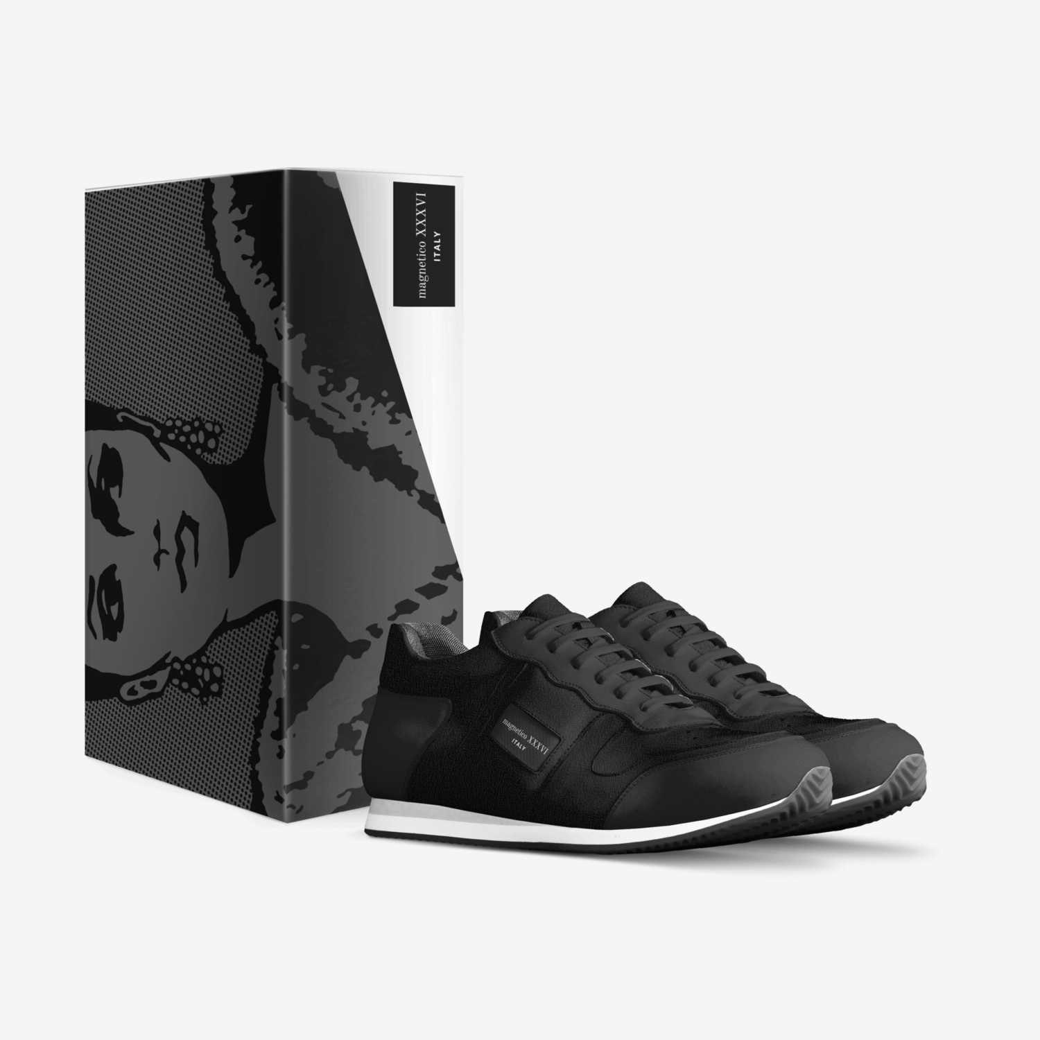 magnetico XXXVI EB custom made in Italy shoes by Jesús Sandoval | Box view