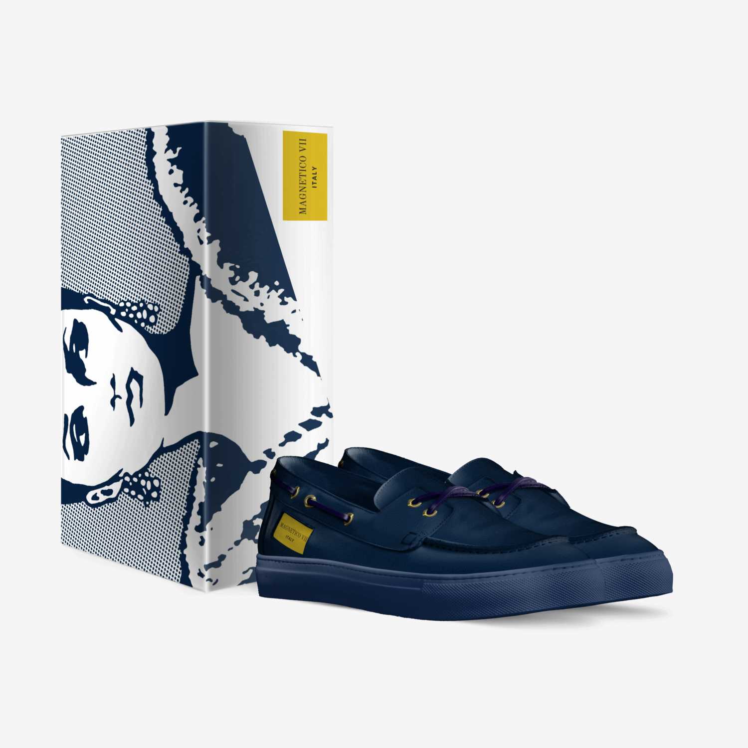 MAGNETICO VII custom made in Italy shoes by Jesús Sandoval | Box view