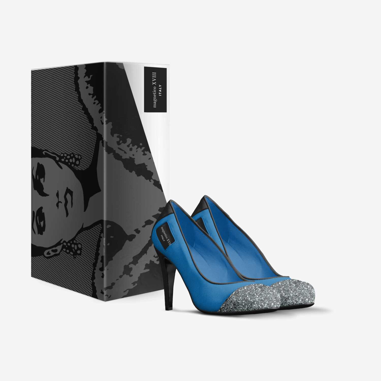 magnetico XVIII custom made in Italy shoes by Jesús Sandoval | Box view