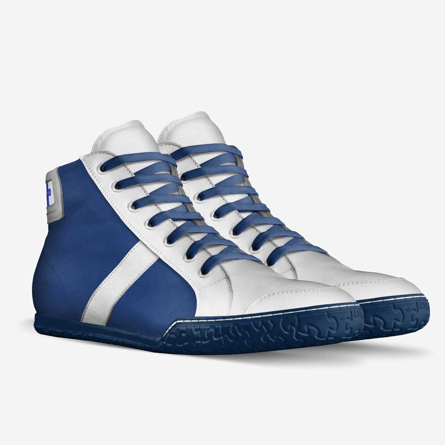 High Top Spectrum custom made in Italy shoes by Scott Thomas | Double view