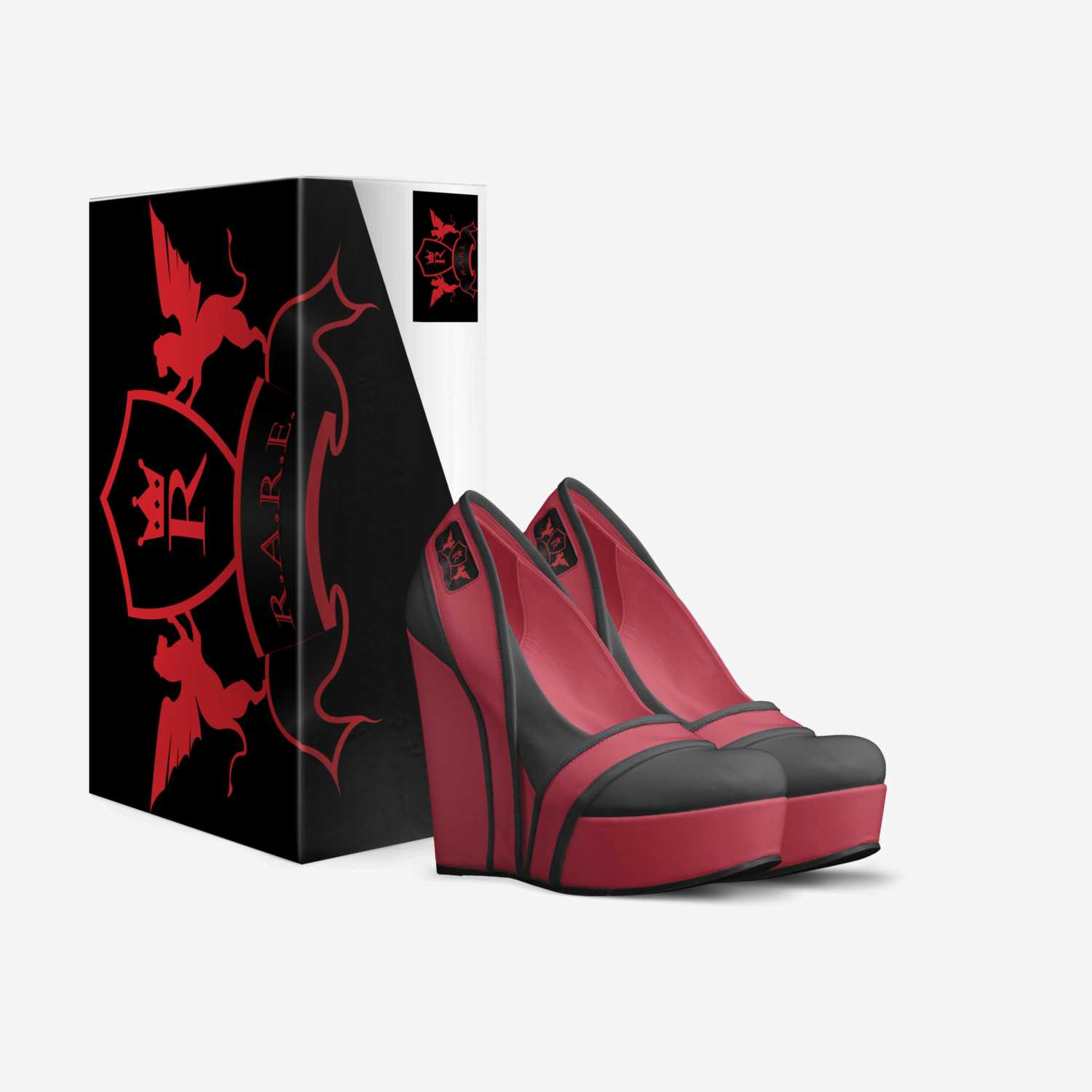 REDDWOMAN I custom made in Italy shoes by John A. Annan | Box view
