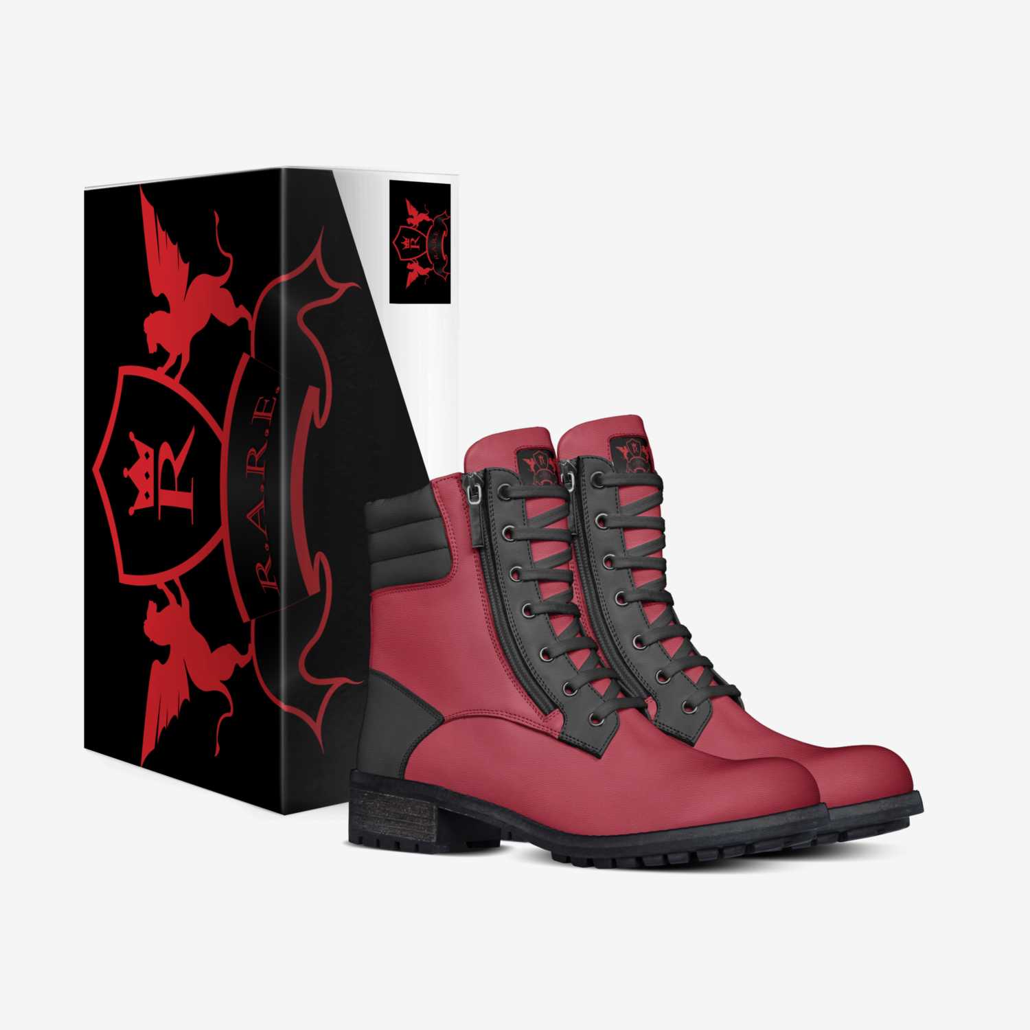 REDDWOMAN custom made in Italy shoes by John A. Annan | Box view