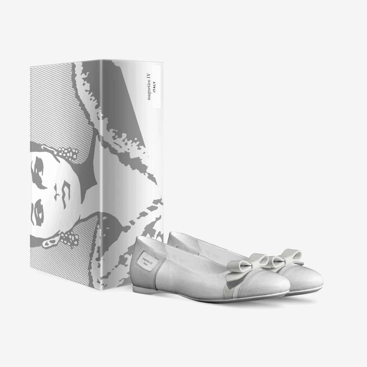 magnetico IV IVORY custom made in Italy shoes by Jesús Sandoval | Box view