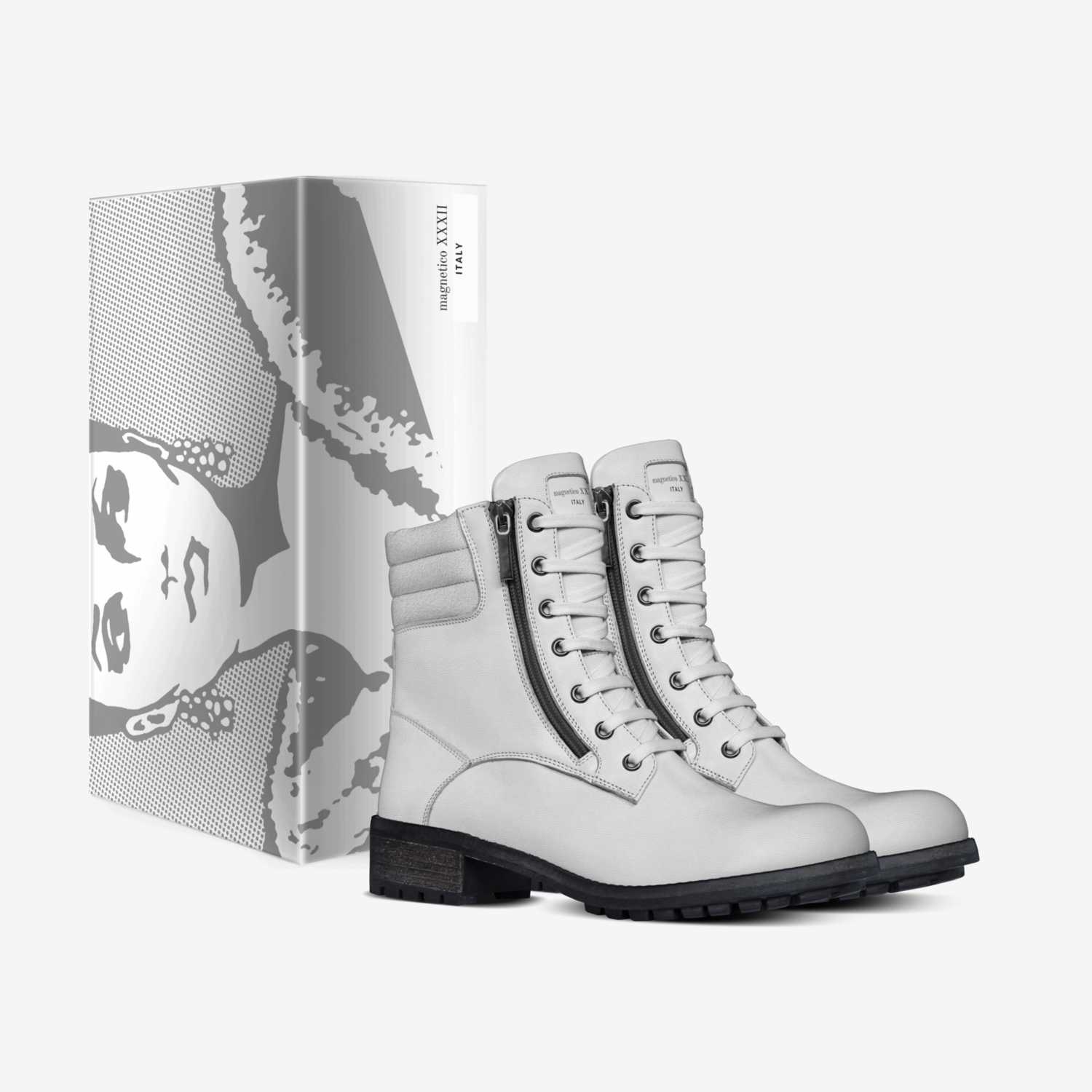 magnetico XXXII IV custom made in Italy shoes by Jesús Sandoval | Box view