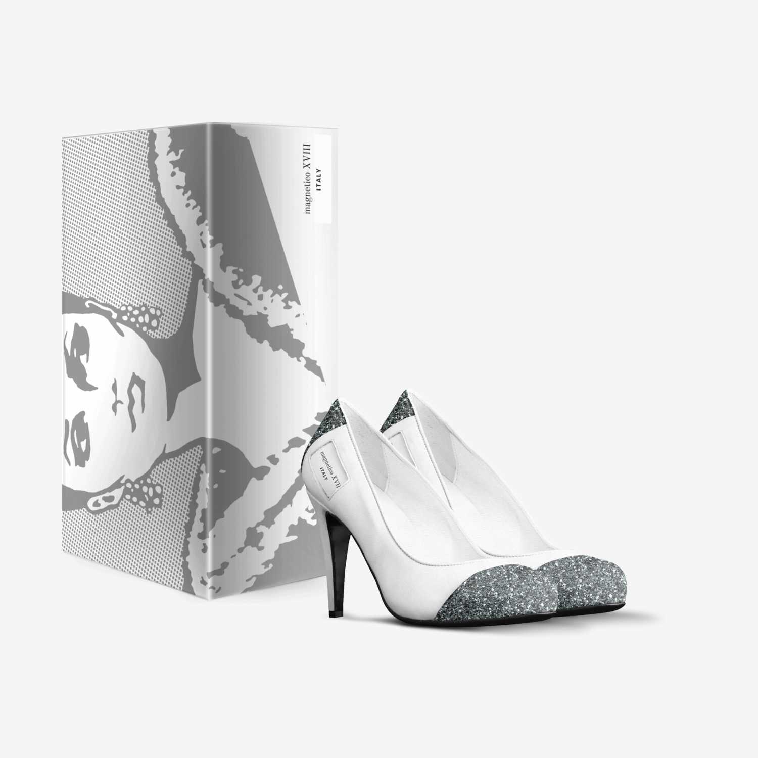 magnetico XVIII IV custom made in Italy shoes by Jesús Sandoval | Box view