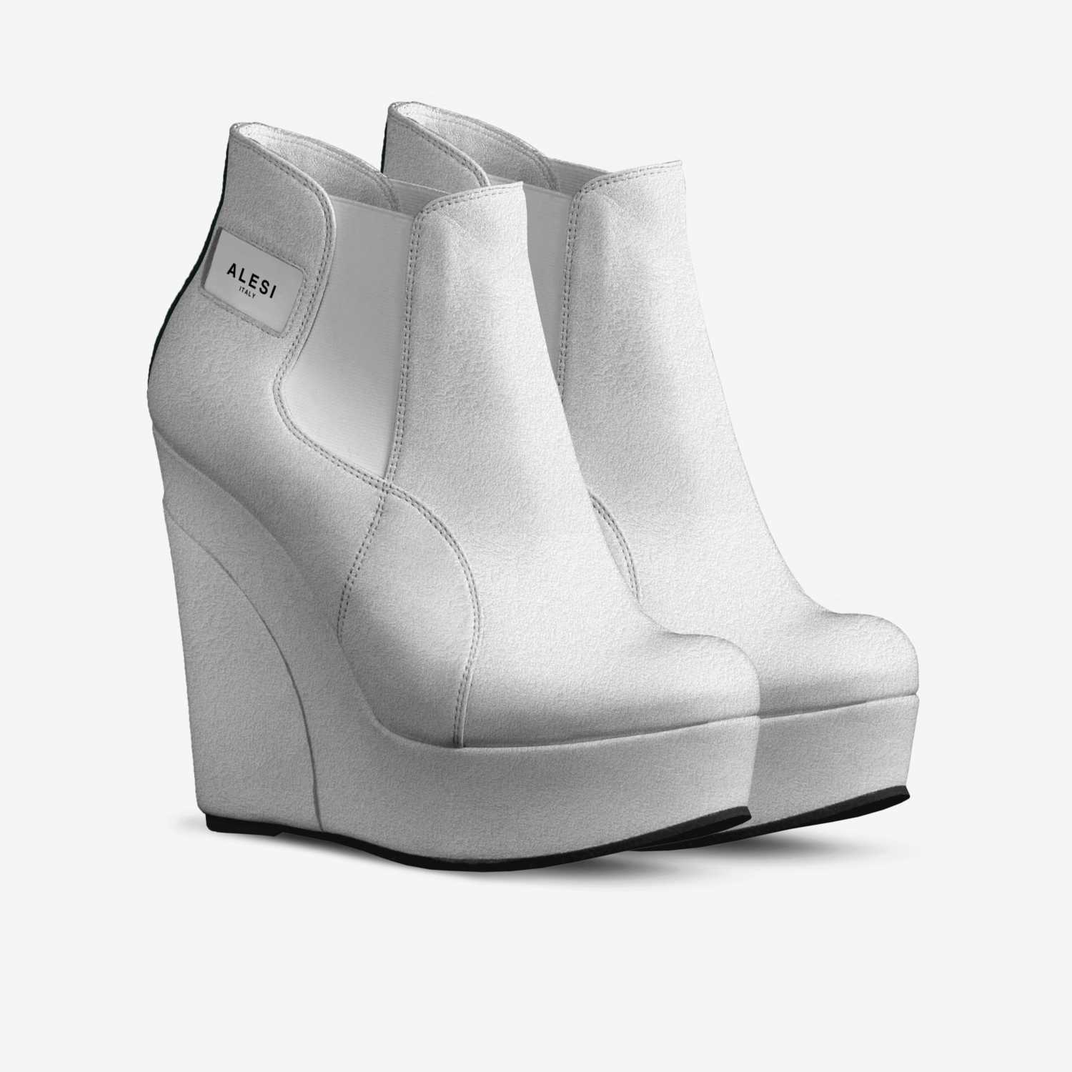 Alesi Wedge custom made in Italy shoes by Lonanthony Parker | Double view