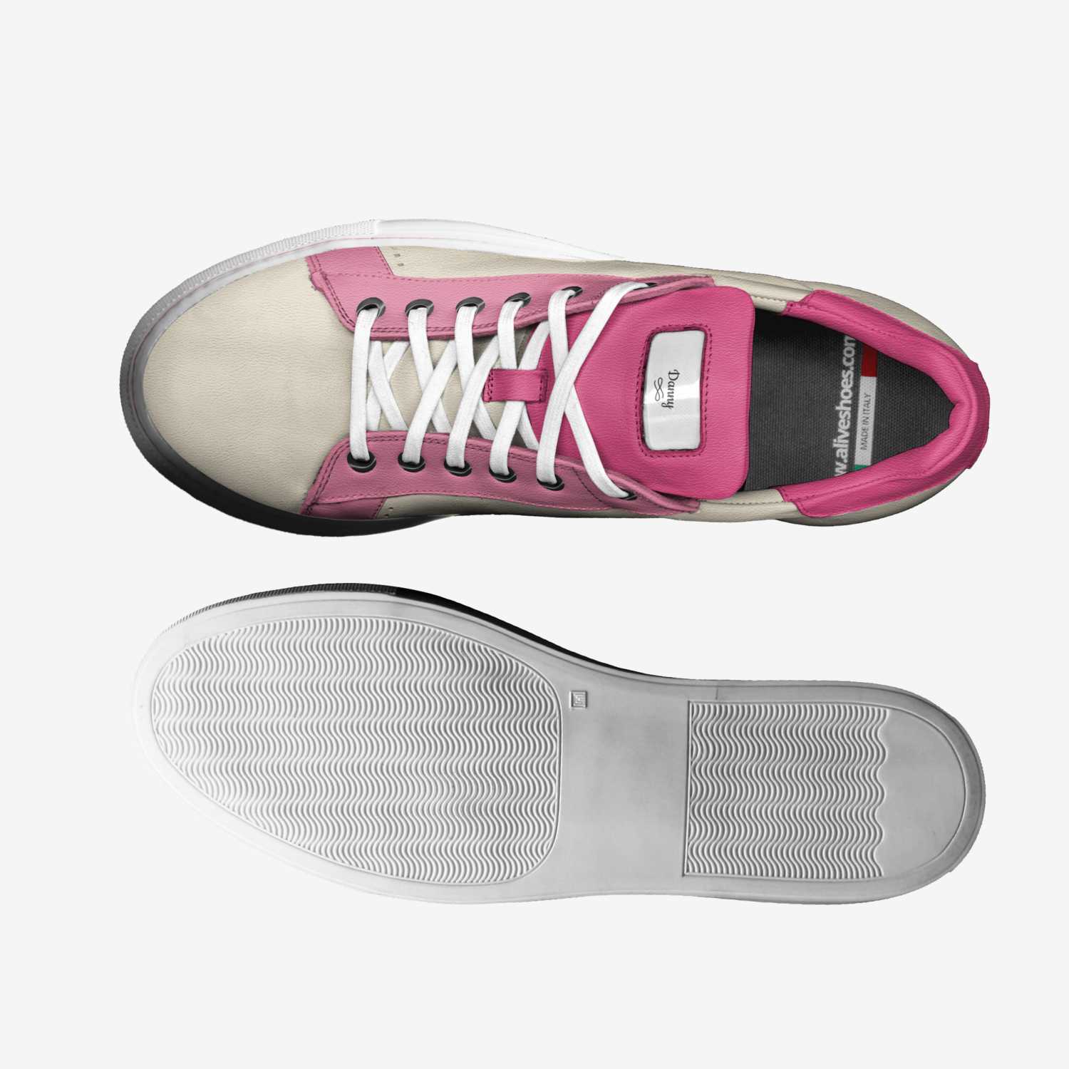 Danny custom made in Italy shoes by Danny Fill | Top view