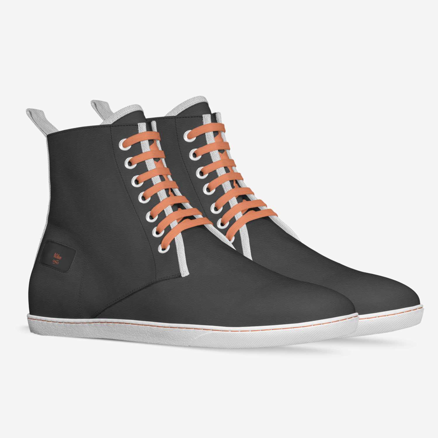 Wilso custom made in Italy shoes by Lamonte Mills | Double view