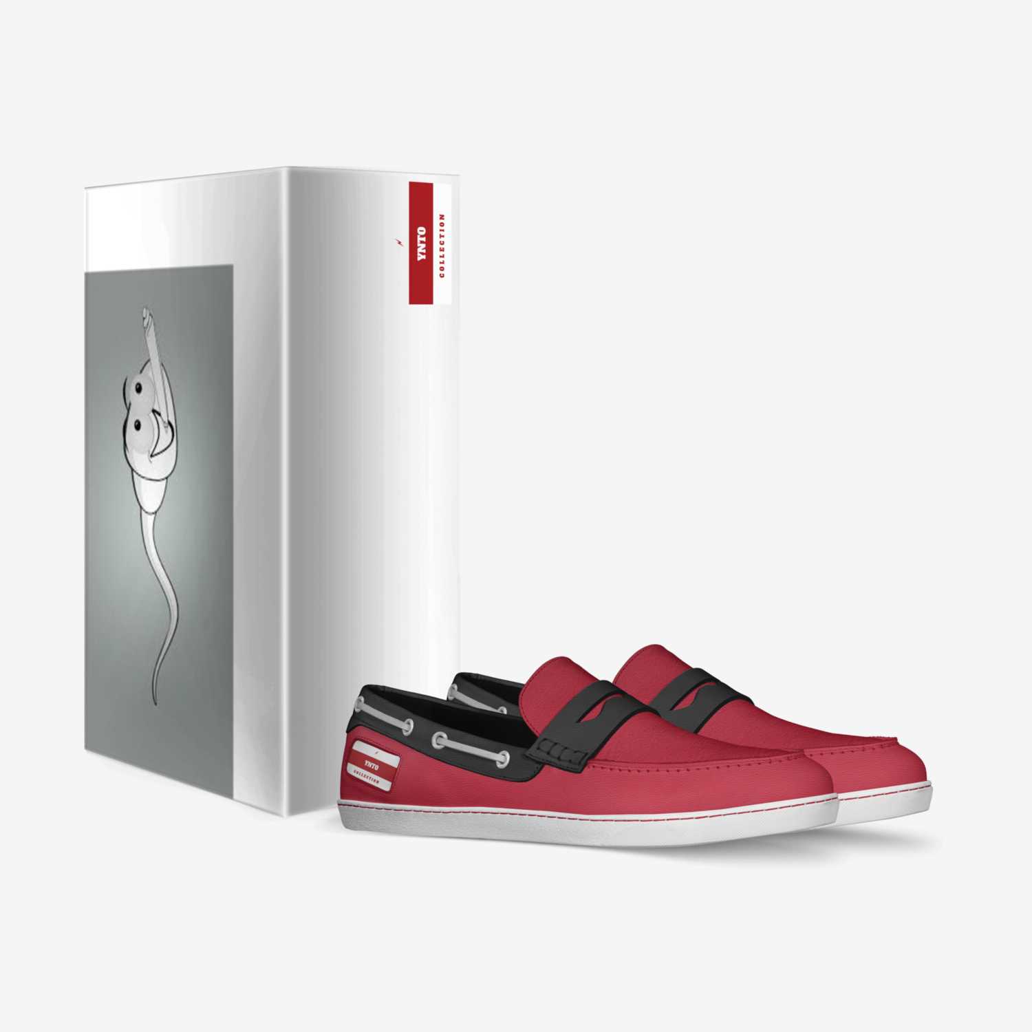 SPERM WORMS custom made in Italy shoes by Barry Livingston | Box view