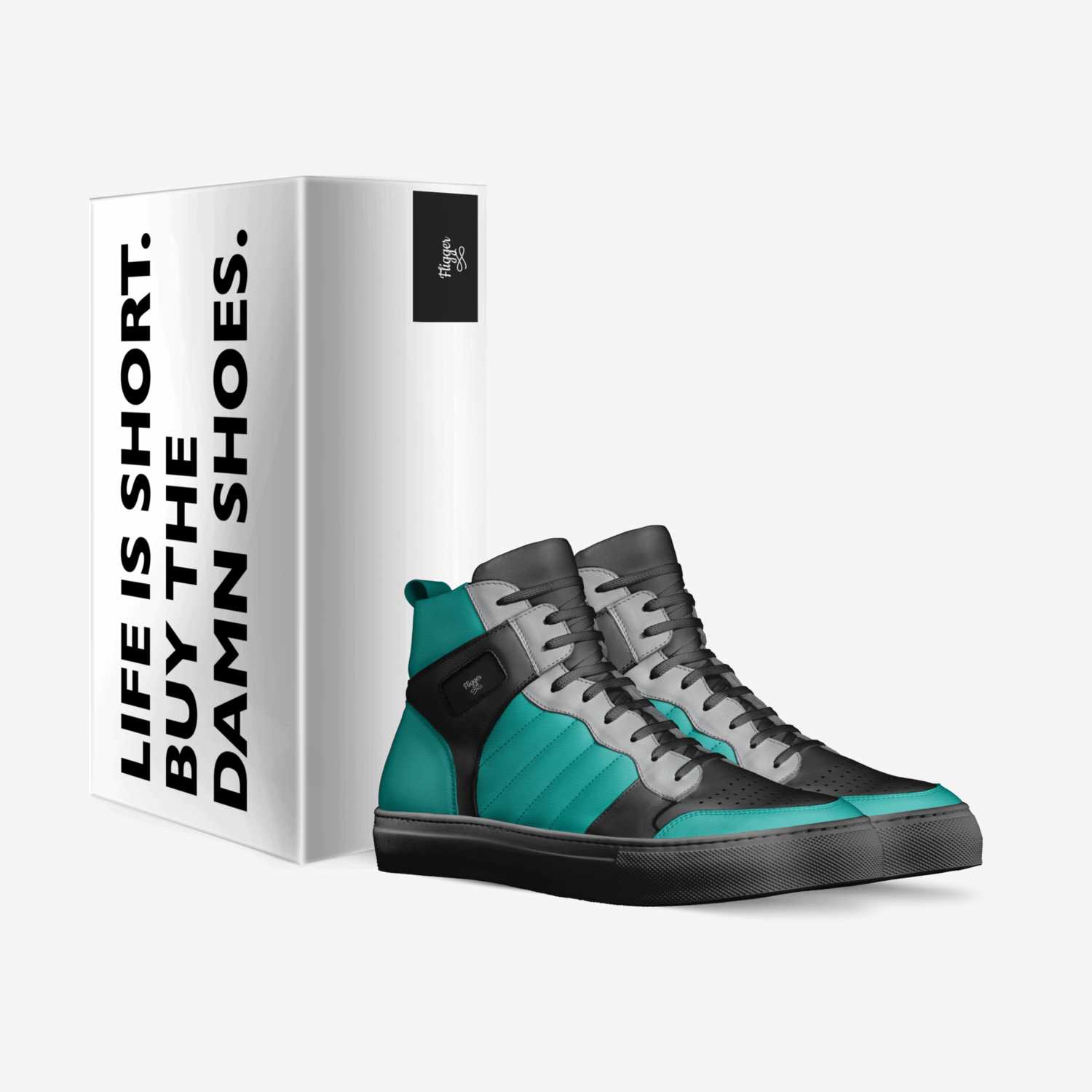 Fligger custom made in Italy shoes by Justin Butina | Box view