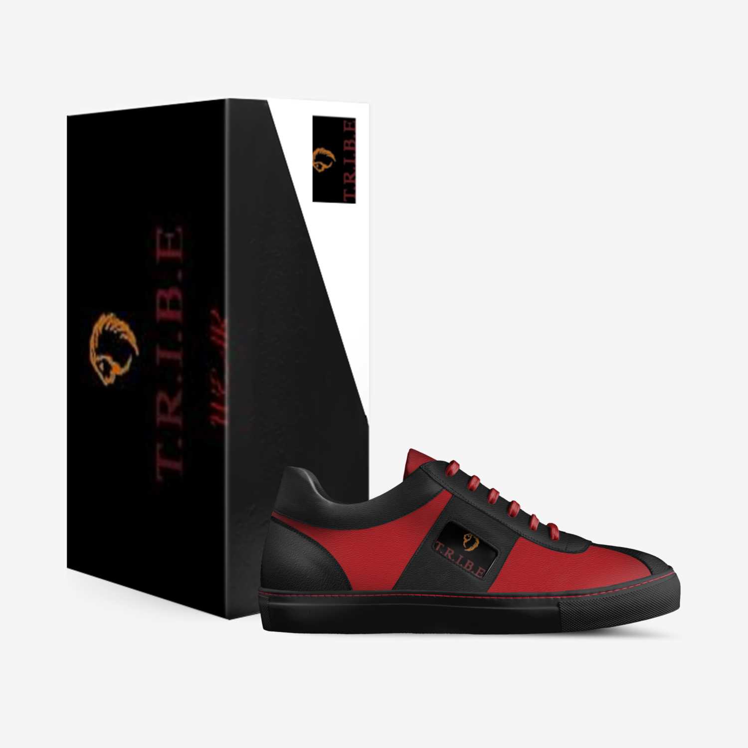 T.R.I.B.E custom made in Italy shoes by Tunisia Al-salahuddin | Box view
