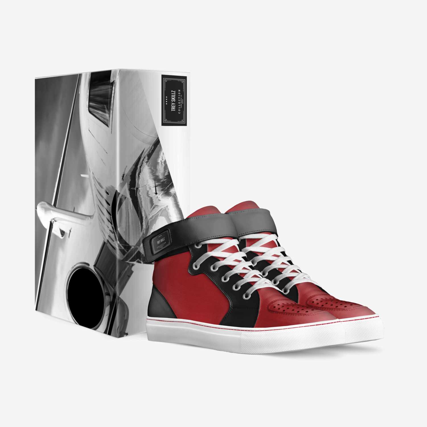 Trey skillz custom made in Italy shoes by Trey | Box view