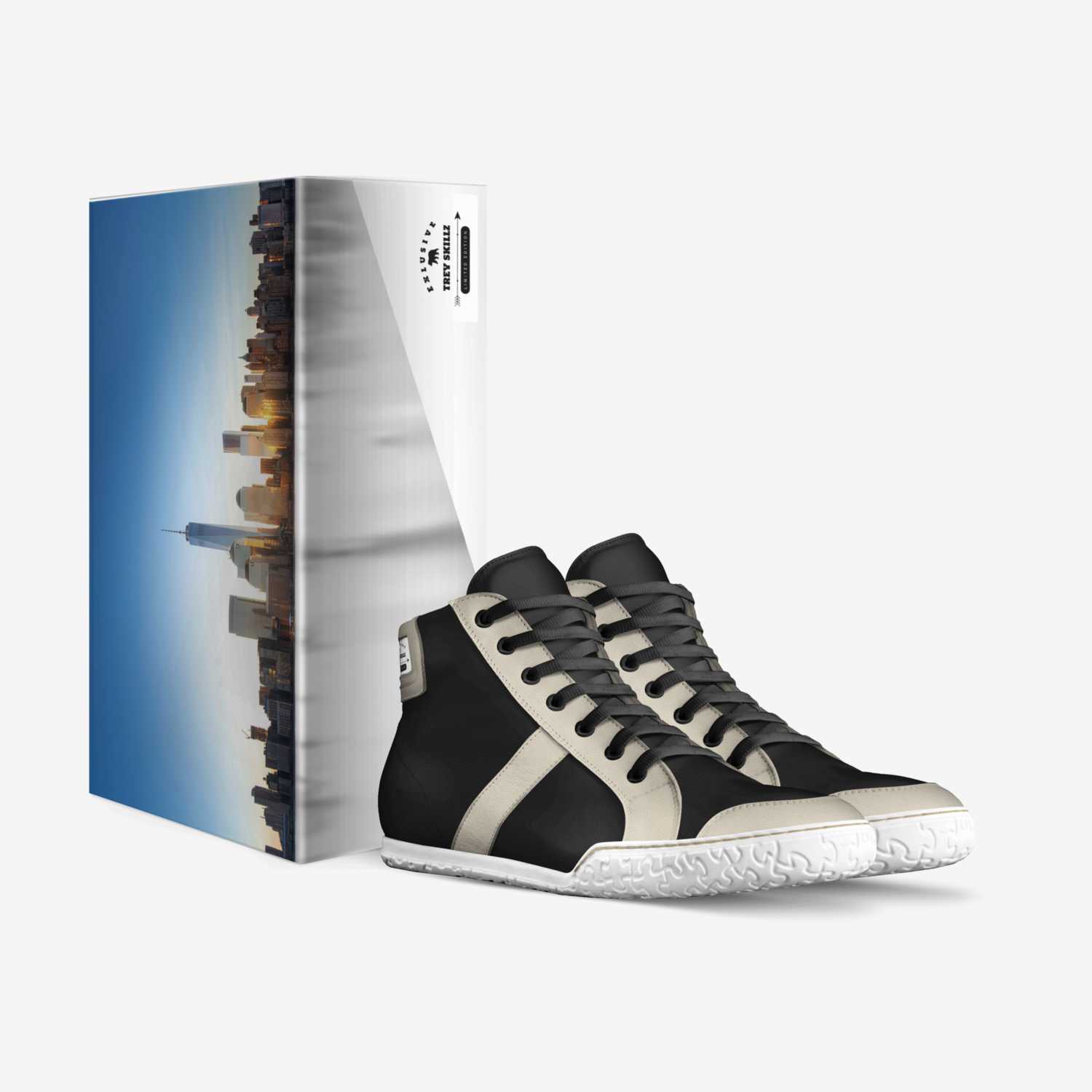 Trey skillz custom made in Italy shoes by Trey | Box view