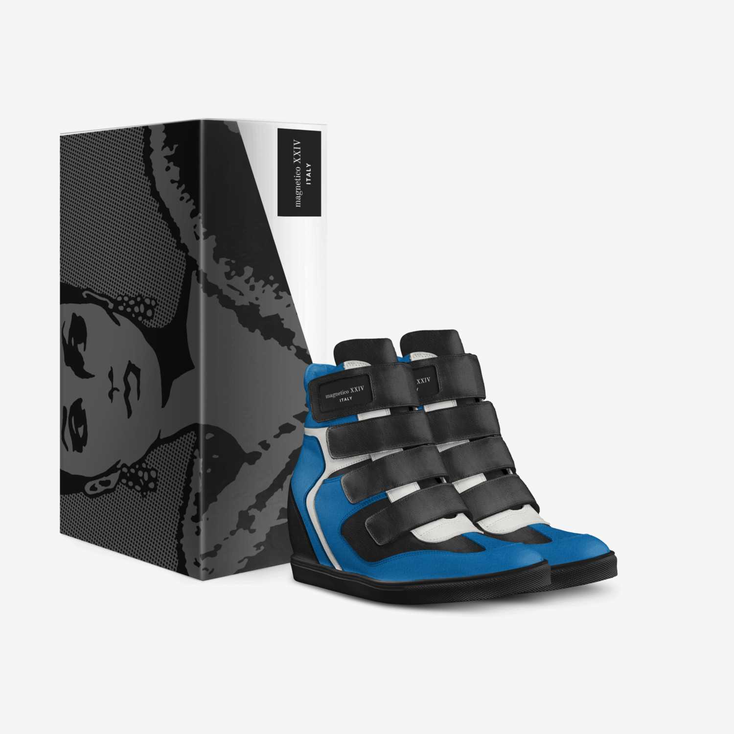 magnetico XXIV custom made in Italy shoes by Jesús Sandoval | Box view