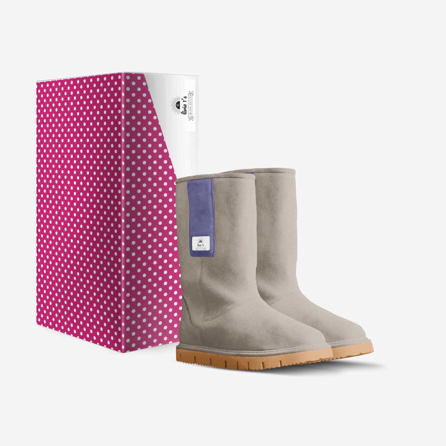 livia 1's custom made in Italy shoes by Talivia Rooks | Box view