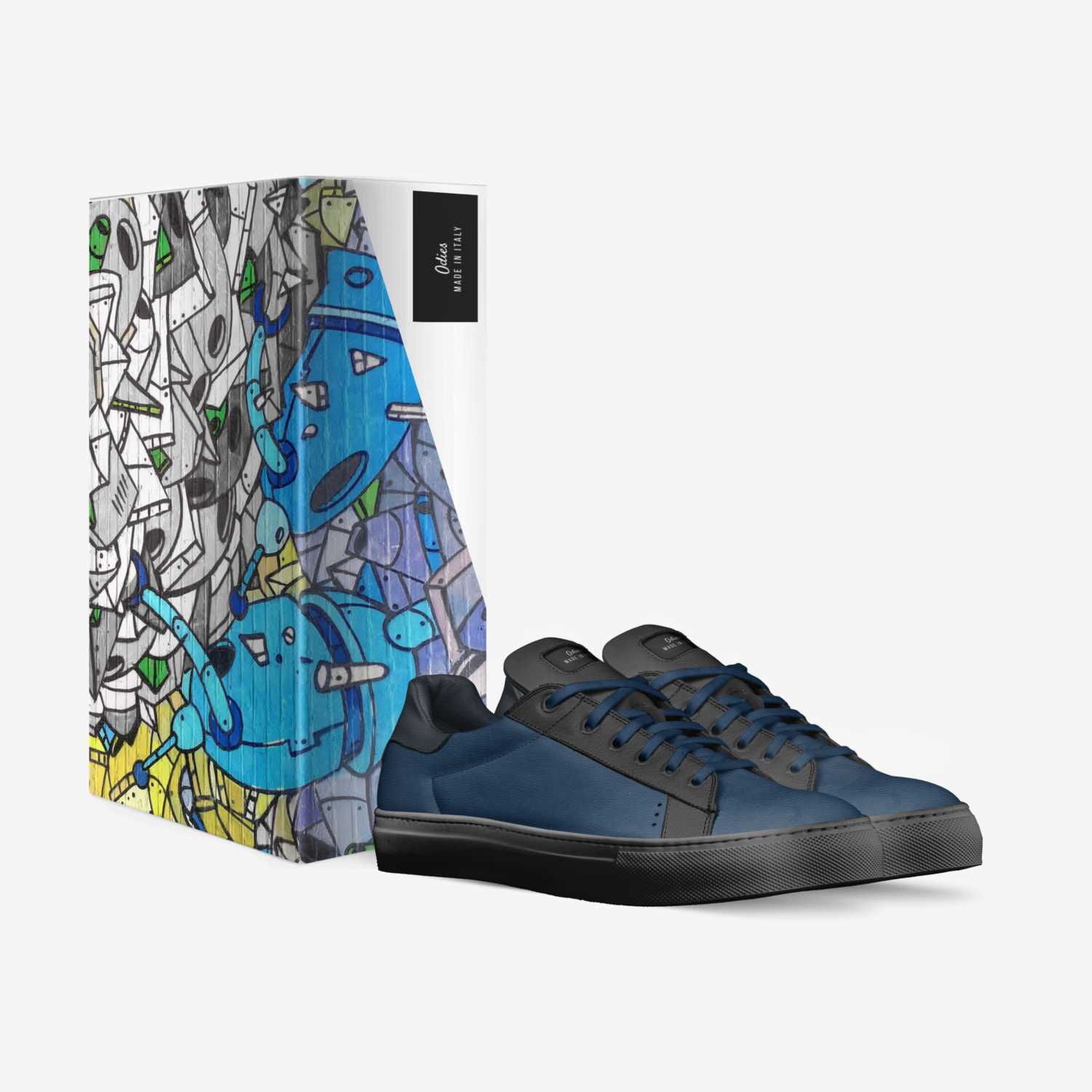 Odies custom made in Italy shoes by Wyatt Kendrick | Box view