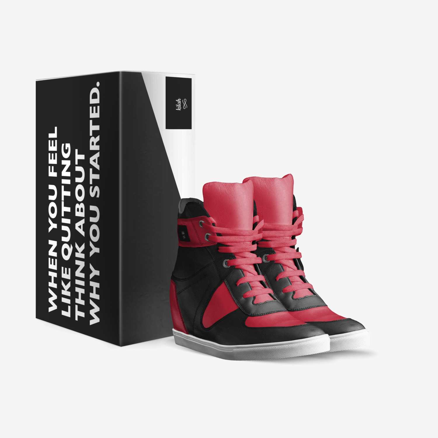 kilah  custom made in Italy shoes by Jkilah White | Box view