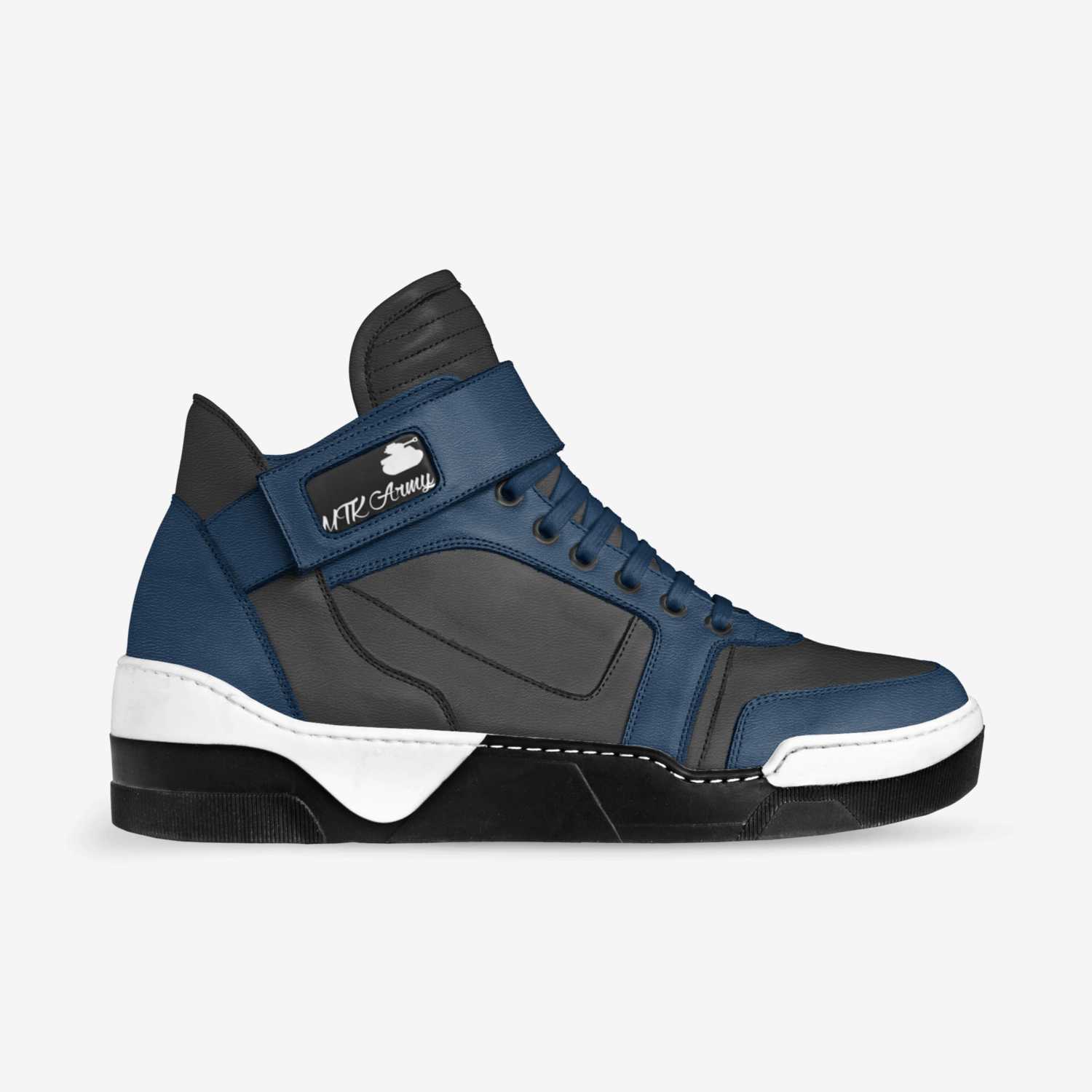 MTK Army II custom made in Italy shoes by Migz King | Side view