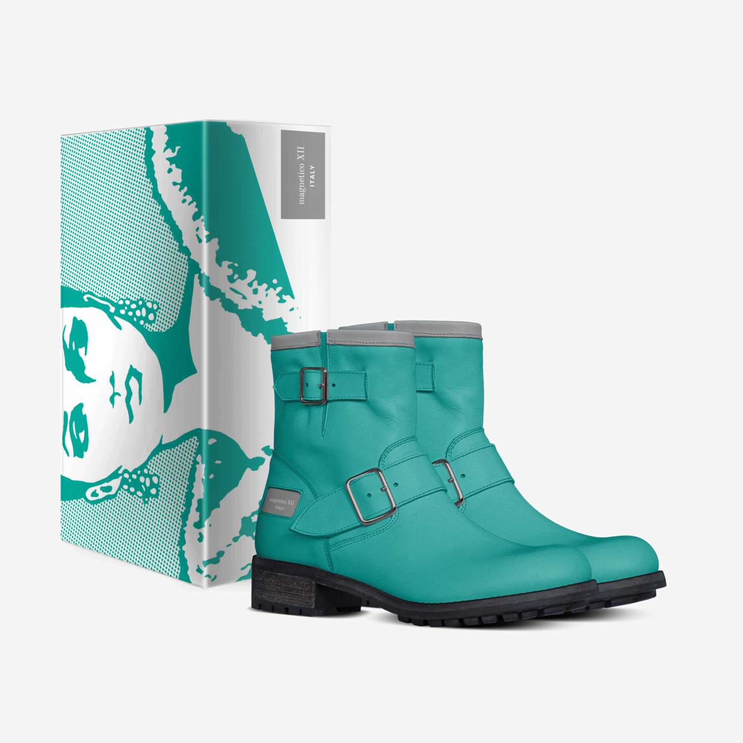magnetico XII custom made in Italy shoes by Jesús Sandoval | Box view