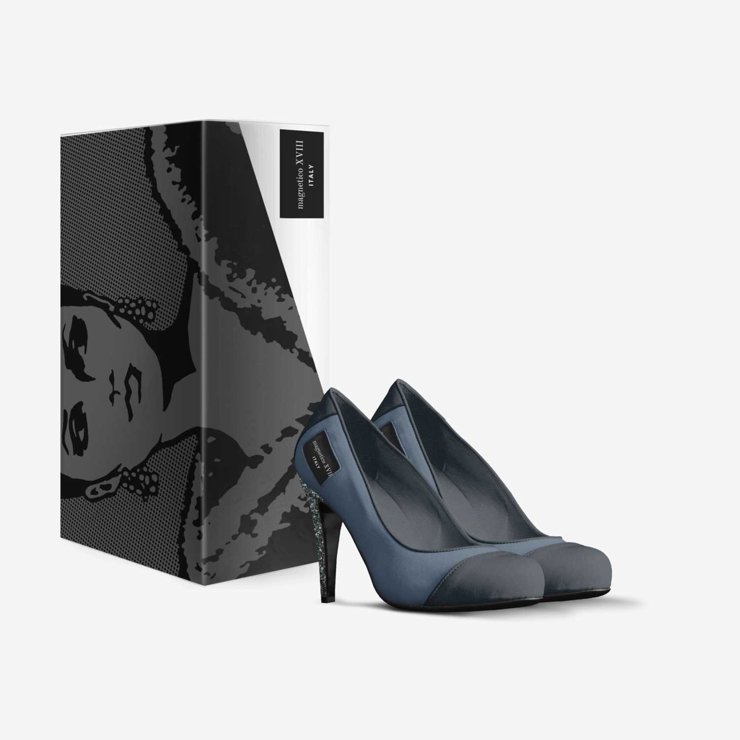 magnetico XVIII custom made in Italy shoes by Jesús Sandoval | Box view