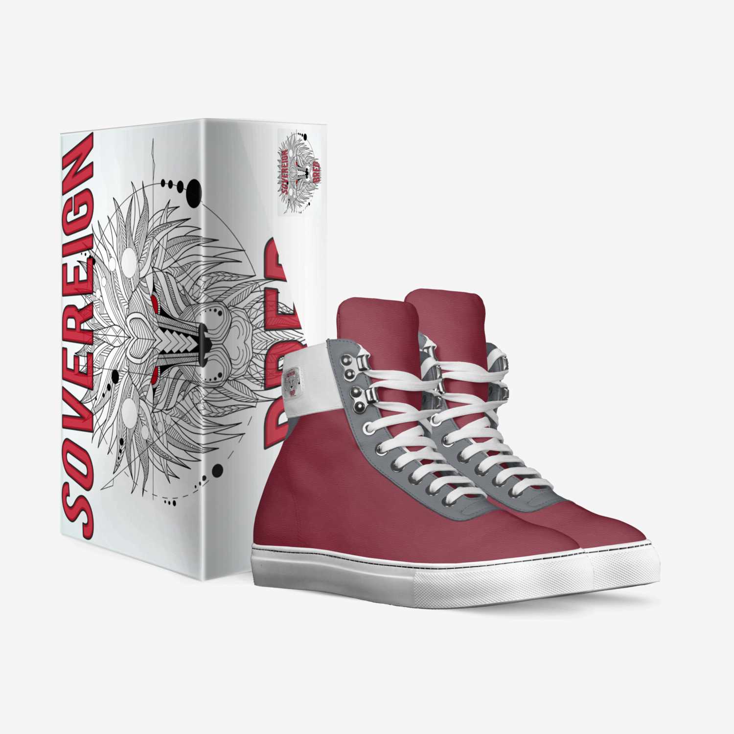 Brayden custom made in Italy shoes by Santonio Moore | Box view