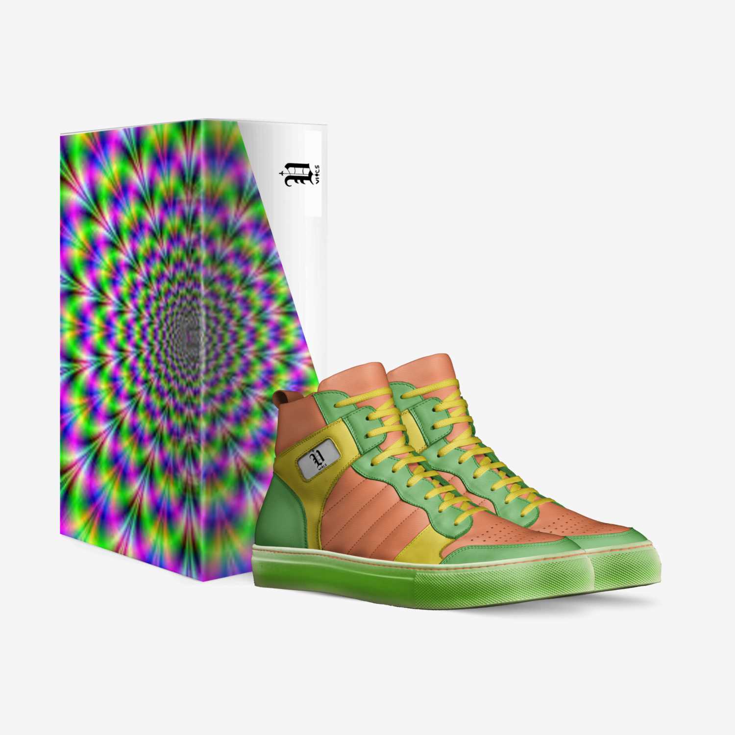 Vics nokomora custom made in Italy shoes by Brayden Murphy | Box view