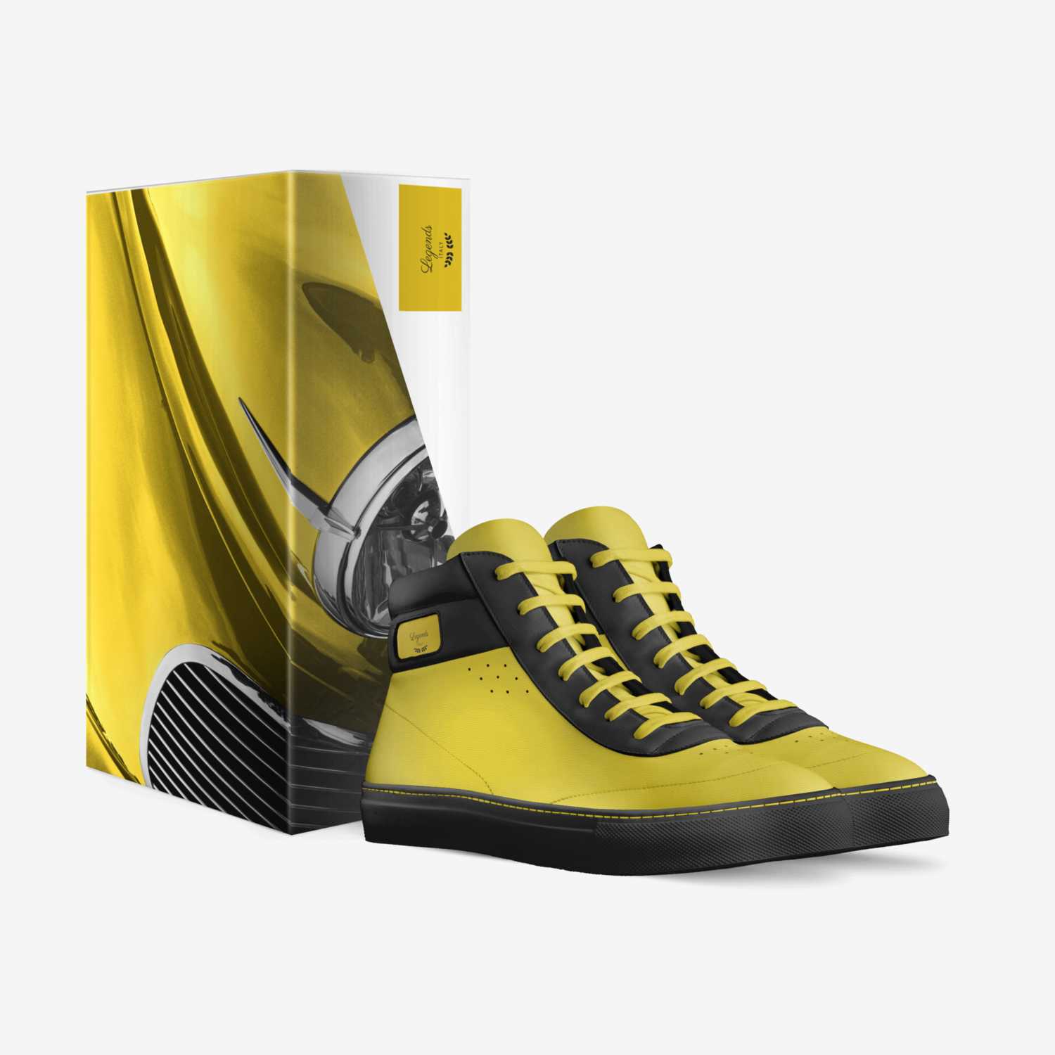 Legends custom made in Italy shoes by Throne Fleming | Box view