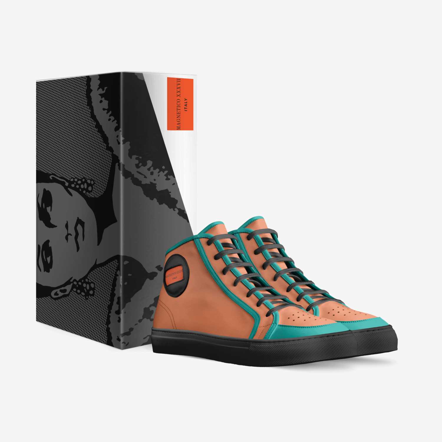 MAGNETICO XXXVII custom made in Italy shoes by Jesús Sandoval | Box view