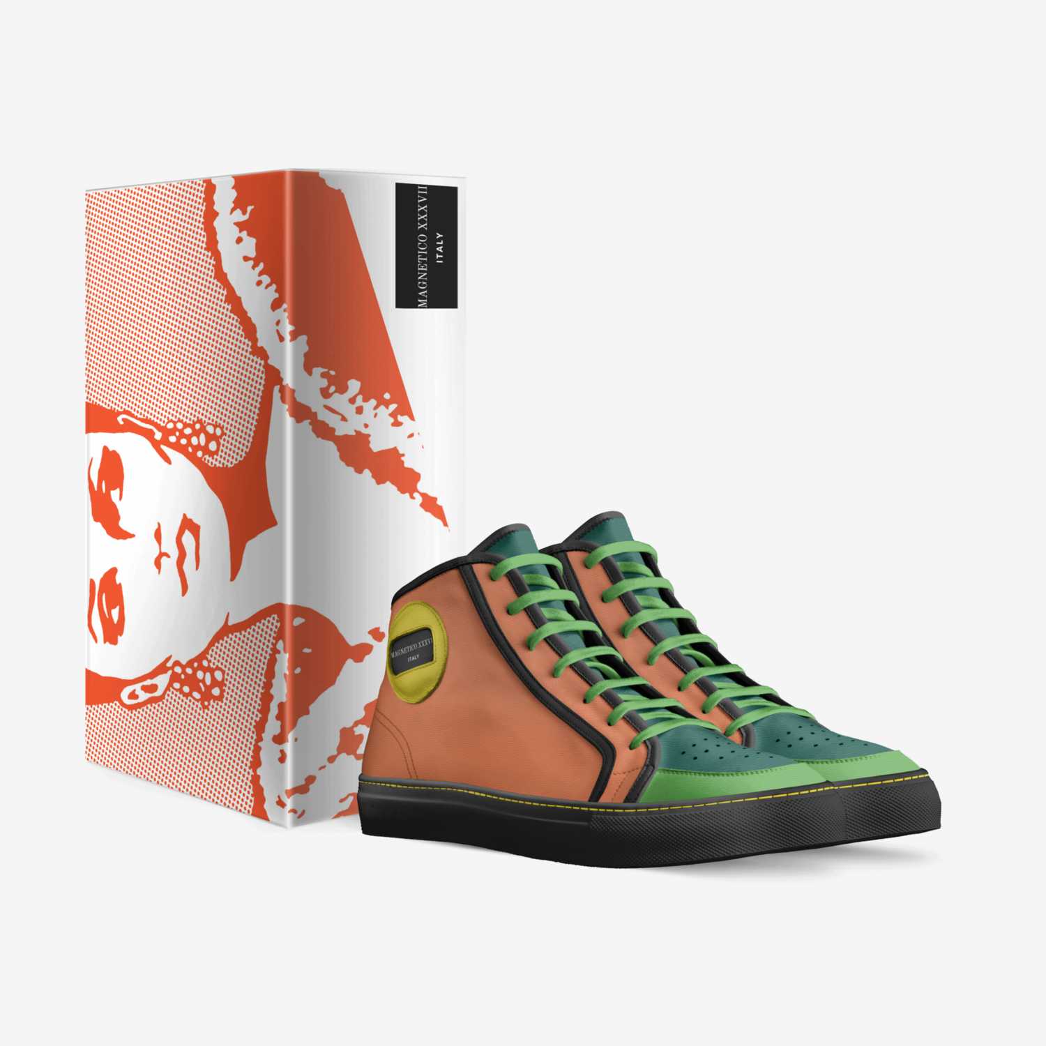 MAGNETICO XXXVII custom made in Italy shoes by Jesús Sandoval | Box view