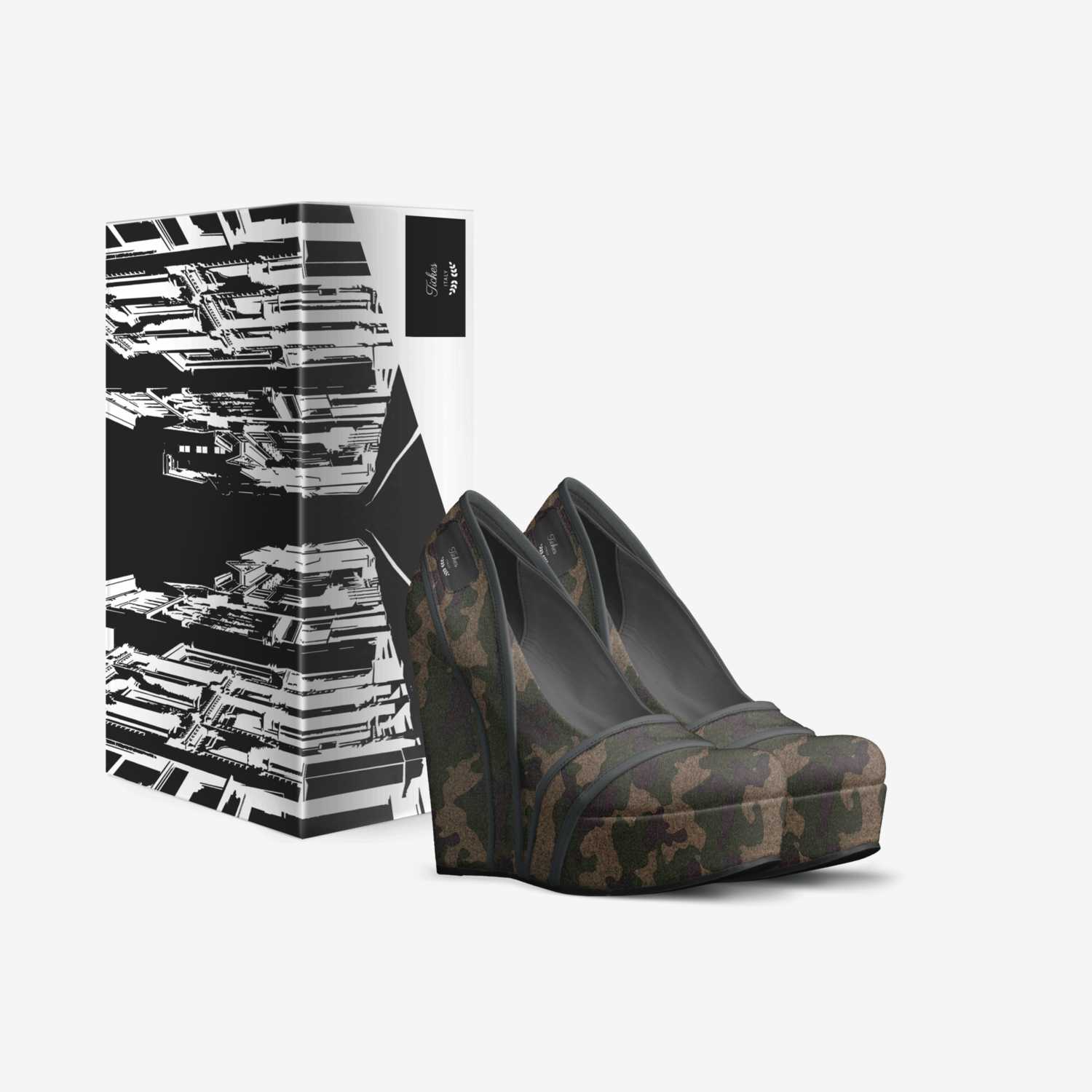 Tickes  custom made in Italy shoes by Jayda Benson | Box view