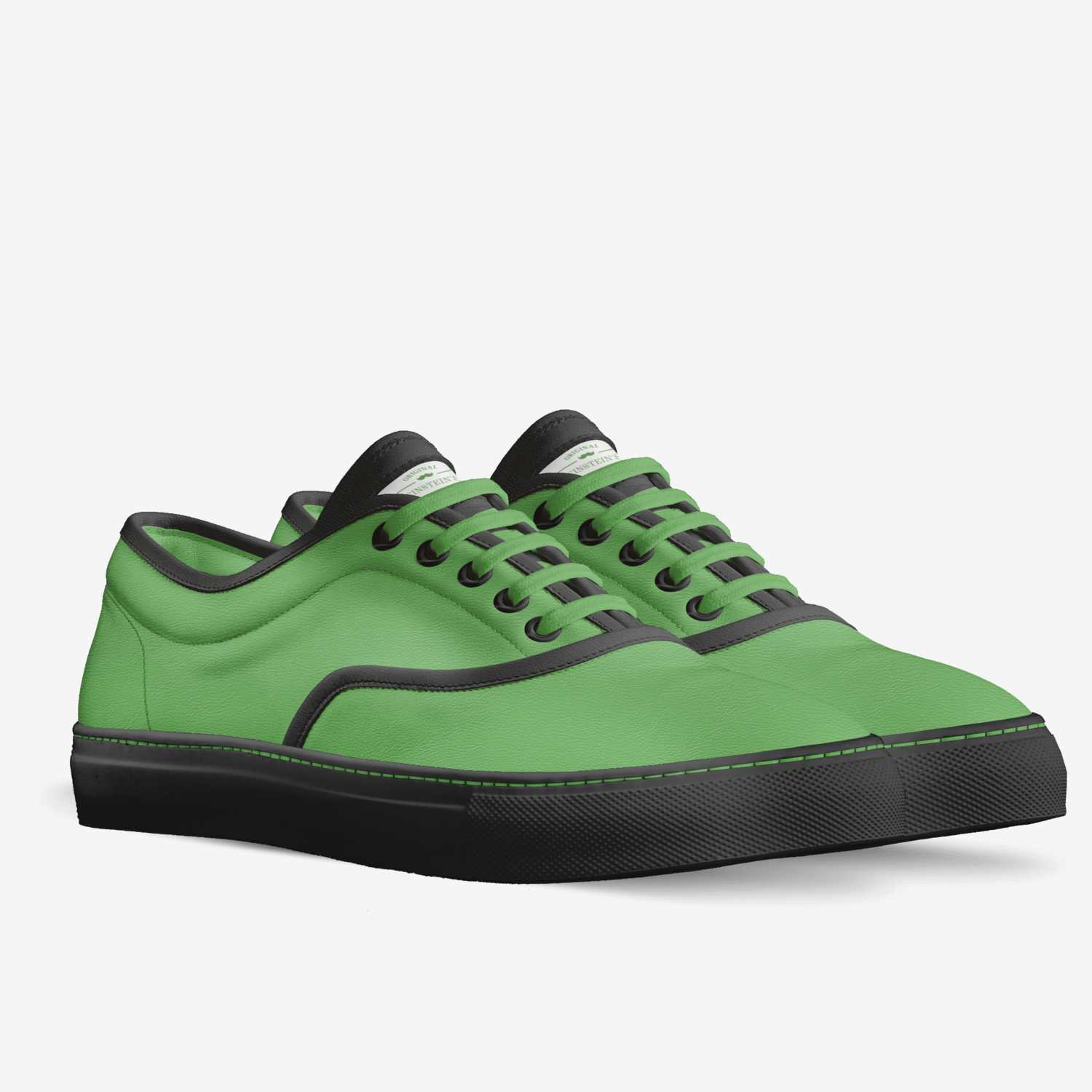 Einstein's  custom made in Italy shoes by George Vincent | Double view