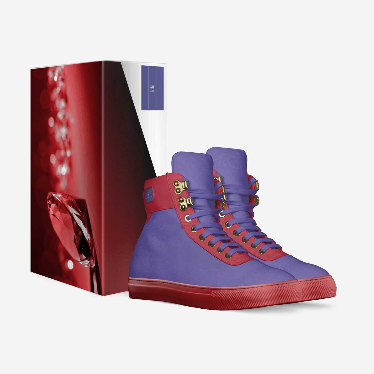 kds custom made in Italy shoes by Jamarcus Nichols | Box view