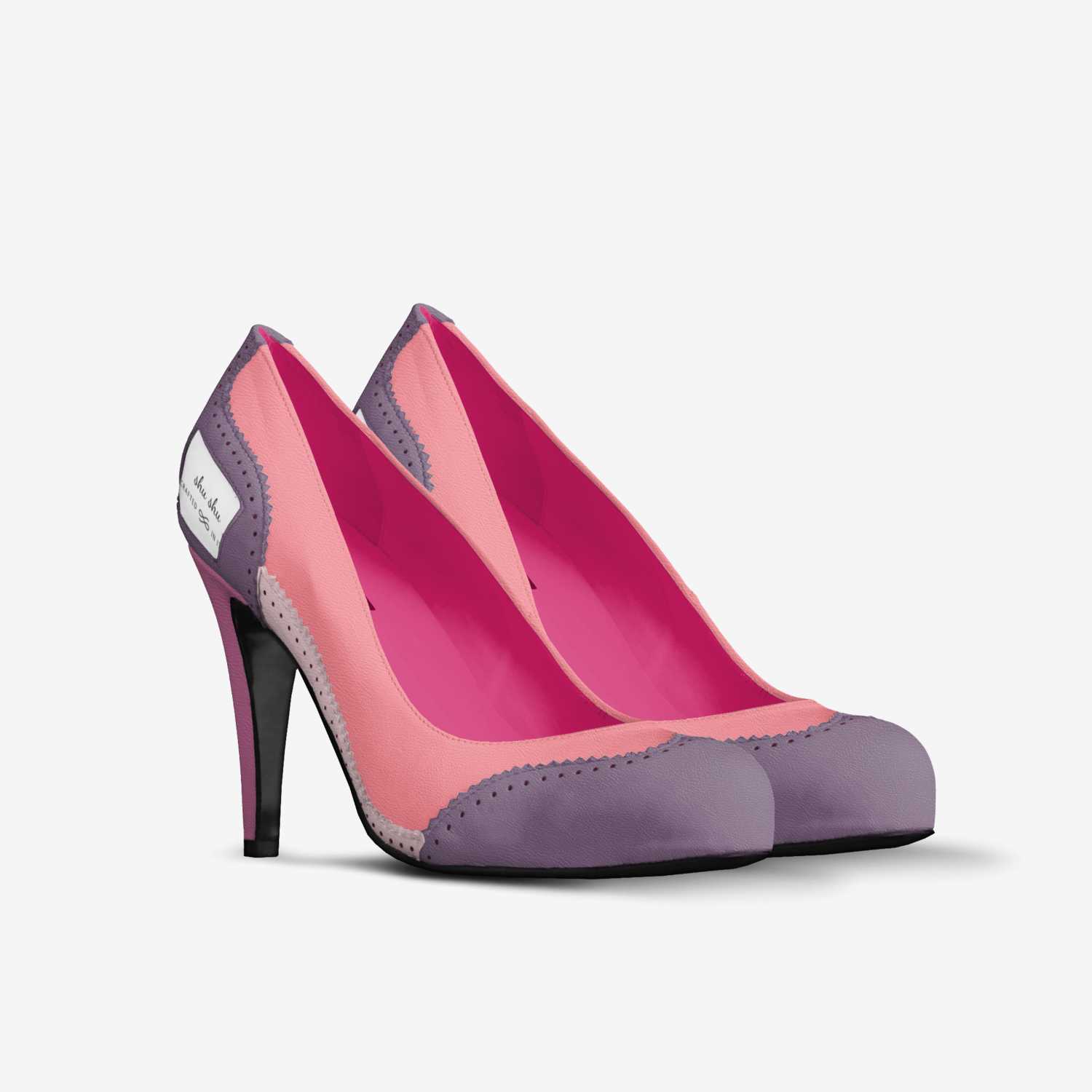 shu shu custom made in Italy shoes by Diana Doncheva | Double view