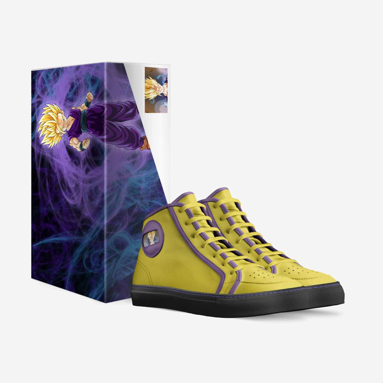 DBZ 8 custom made in Italy shoes by Biboqurn | Box view