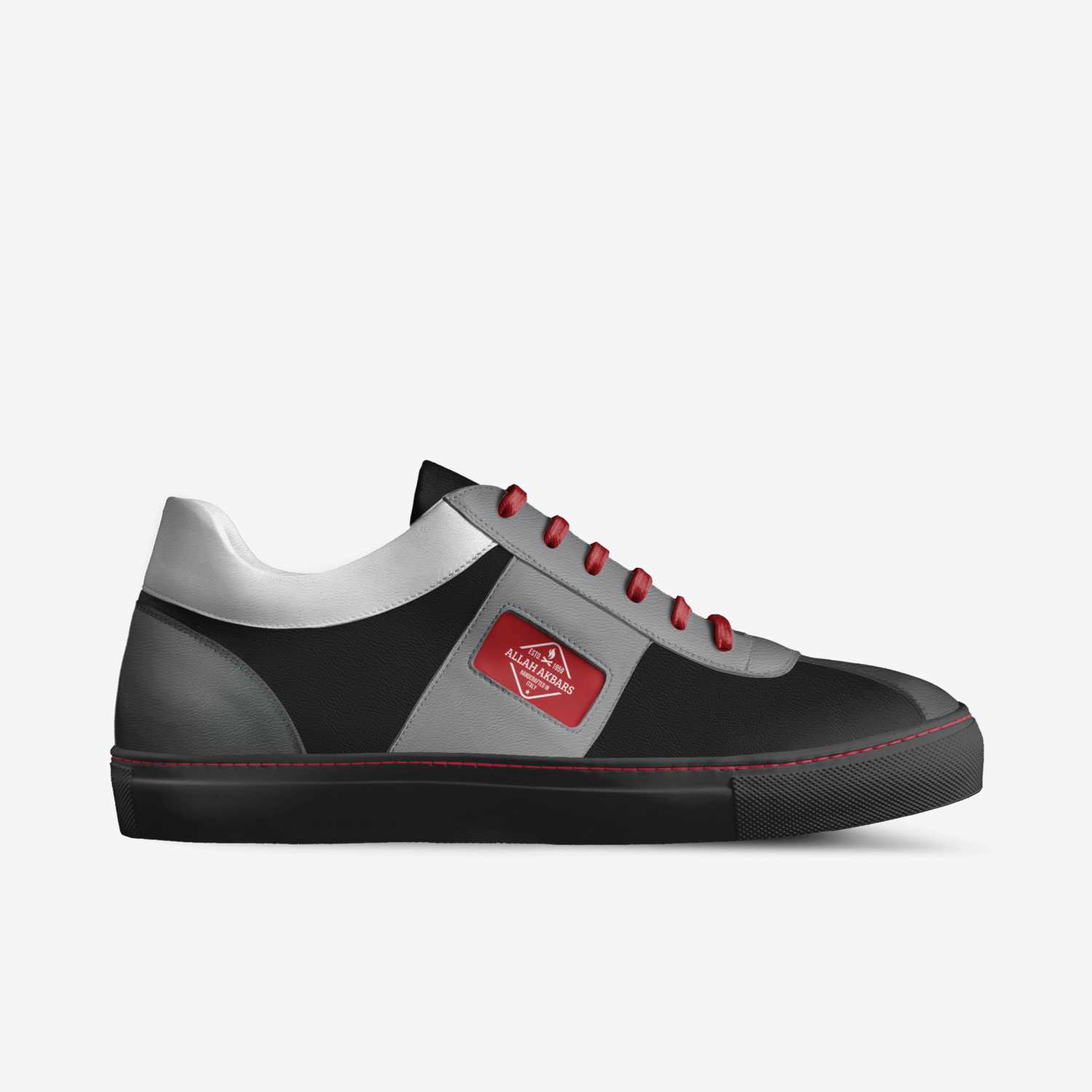 Allah Akbars custom made in Italy shoes by Rushil Girdhar | Side view