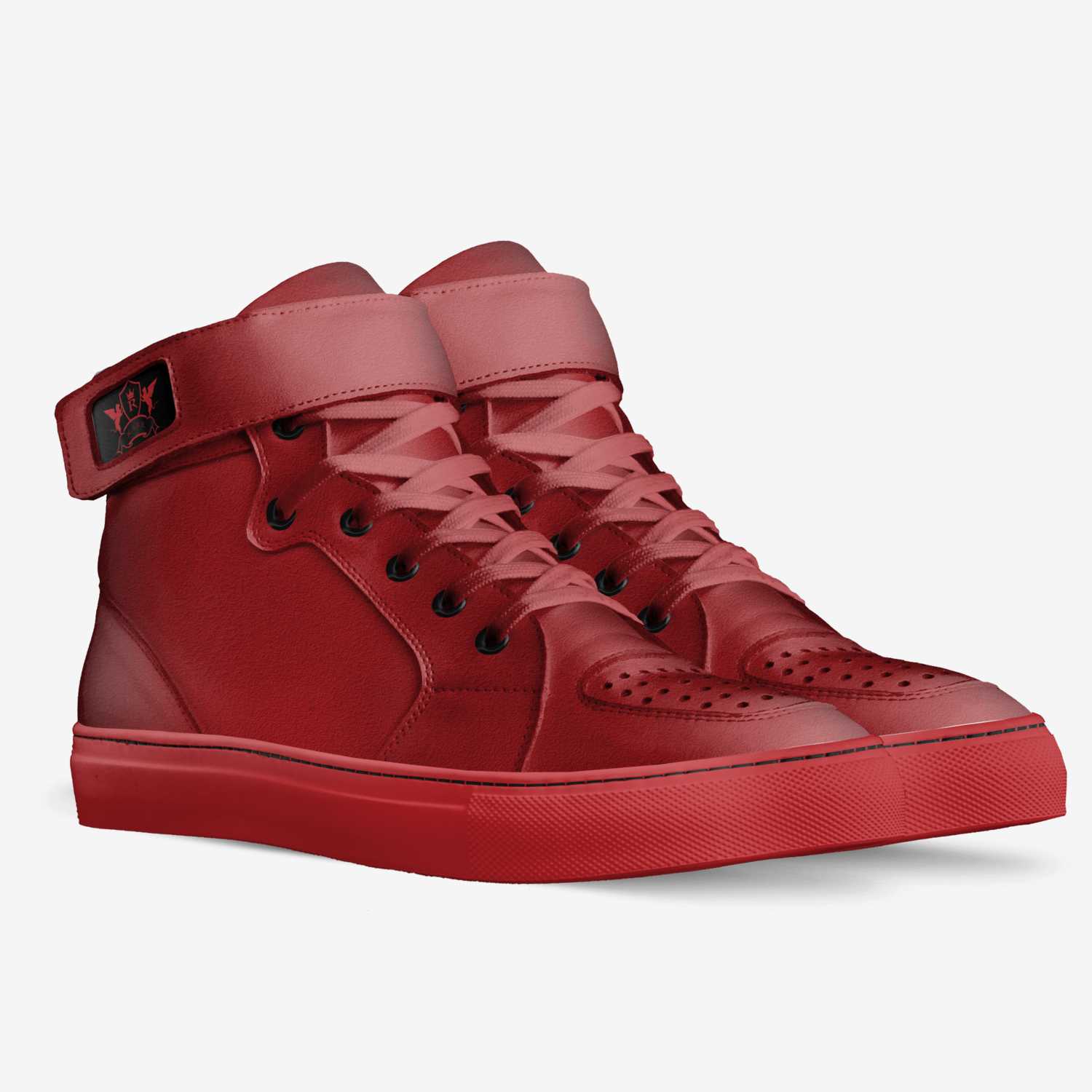 ALERT V custom made in Italy shoes by John A. Annan | Double view