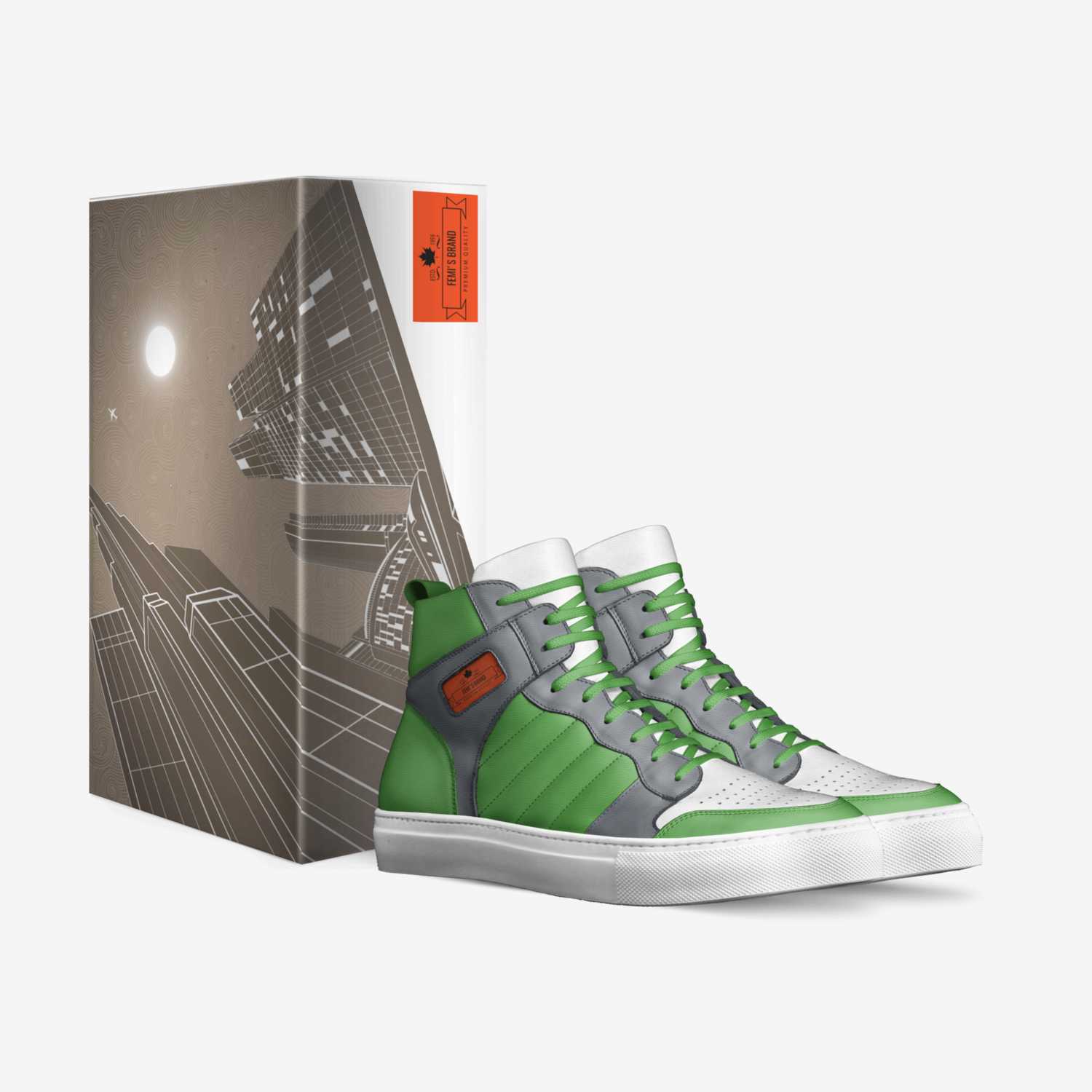 Femi's Brand custom made in Italy shoes by Oluwafemi Enodano | Box view