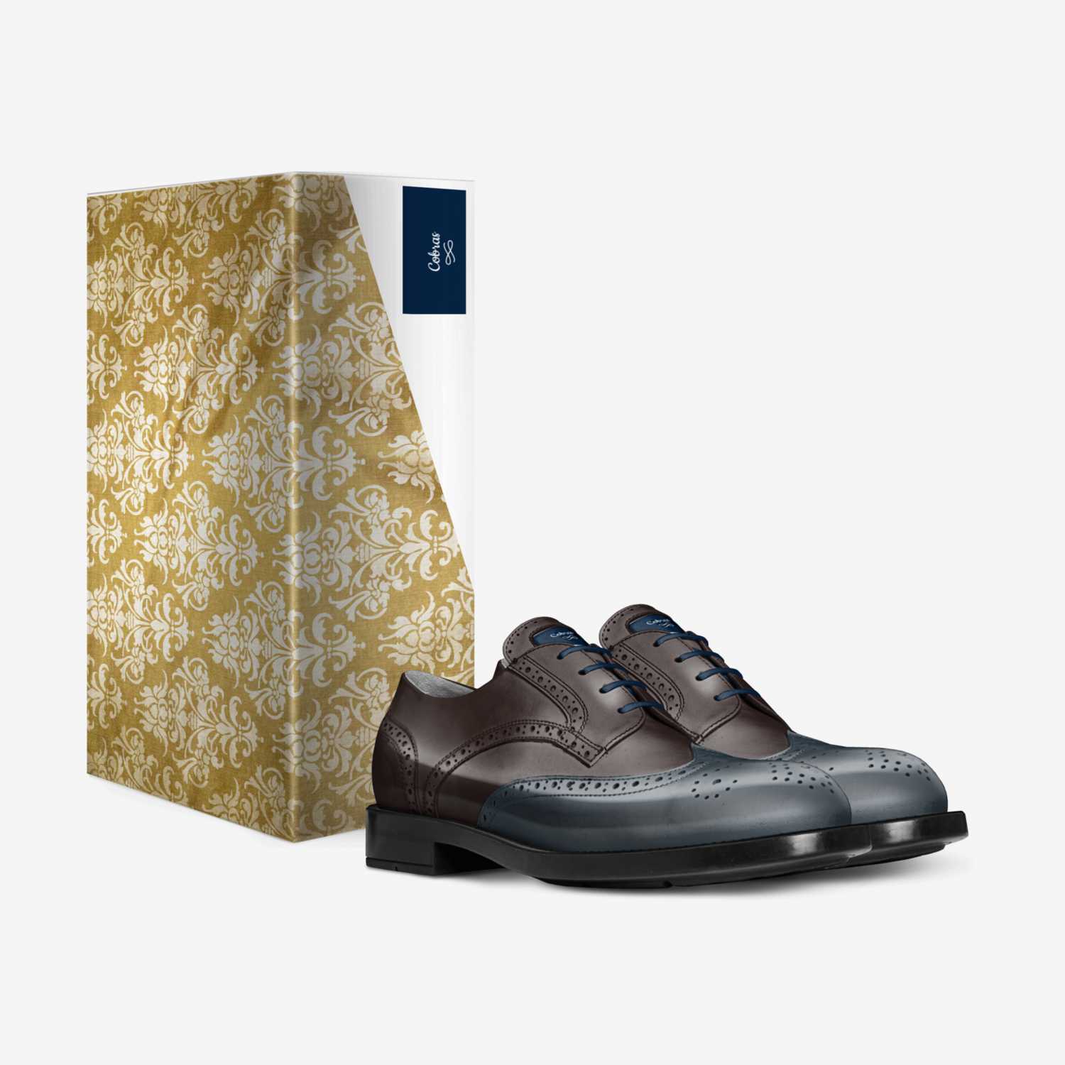 Cobras custom made in Italy shoes by Noah | Box view