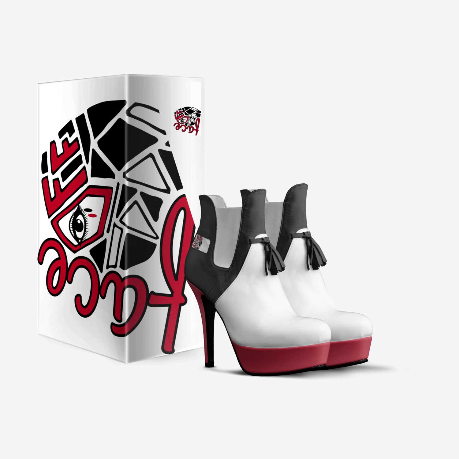 FACE OFF custom made in Italy shoes by Diana Villavicencio | Box view