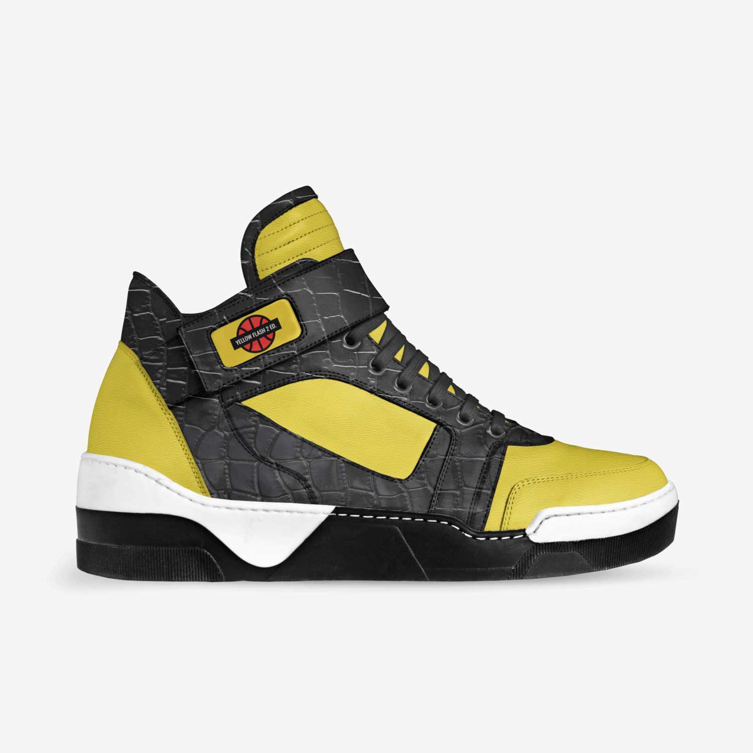 Yellow Flash 2 ed. | A Custom Shoe concept by Ramon Blacqc-zarr