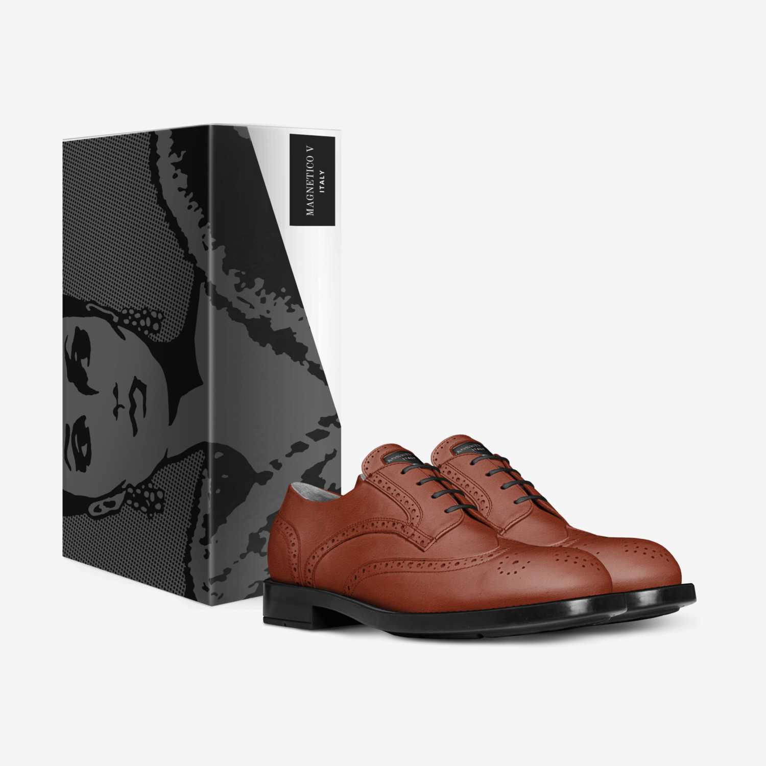MAGNETICO V custom made in Italy shoes by Jesús Sandoval | Box view