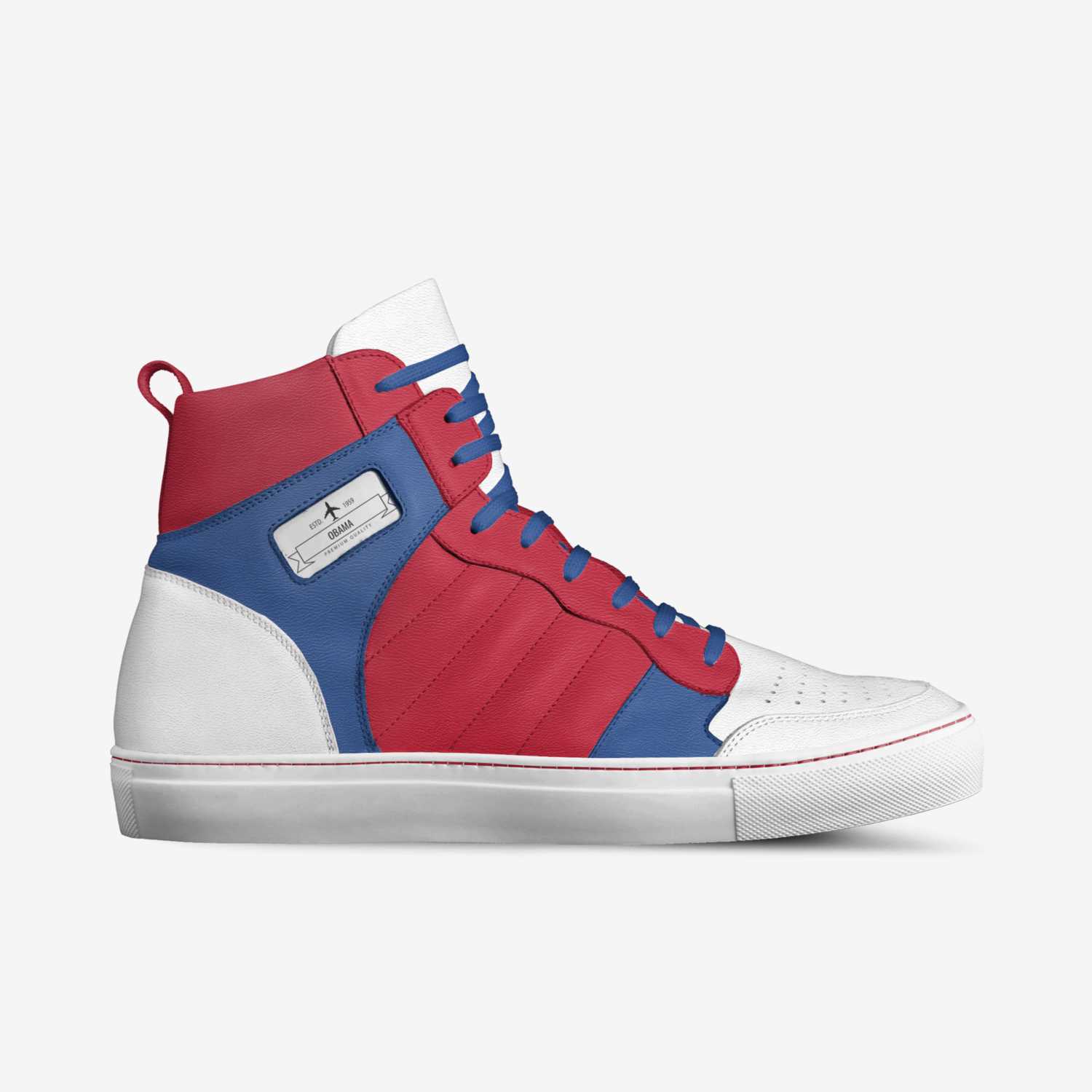 obama custom made in Italy shoes by John Cena | Side view