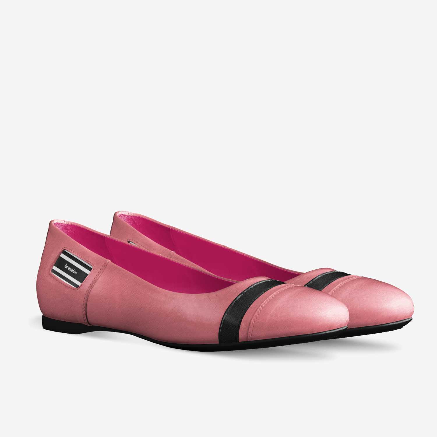 breezies custom made in Italy shoes by Brianna Owens | Double view