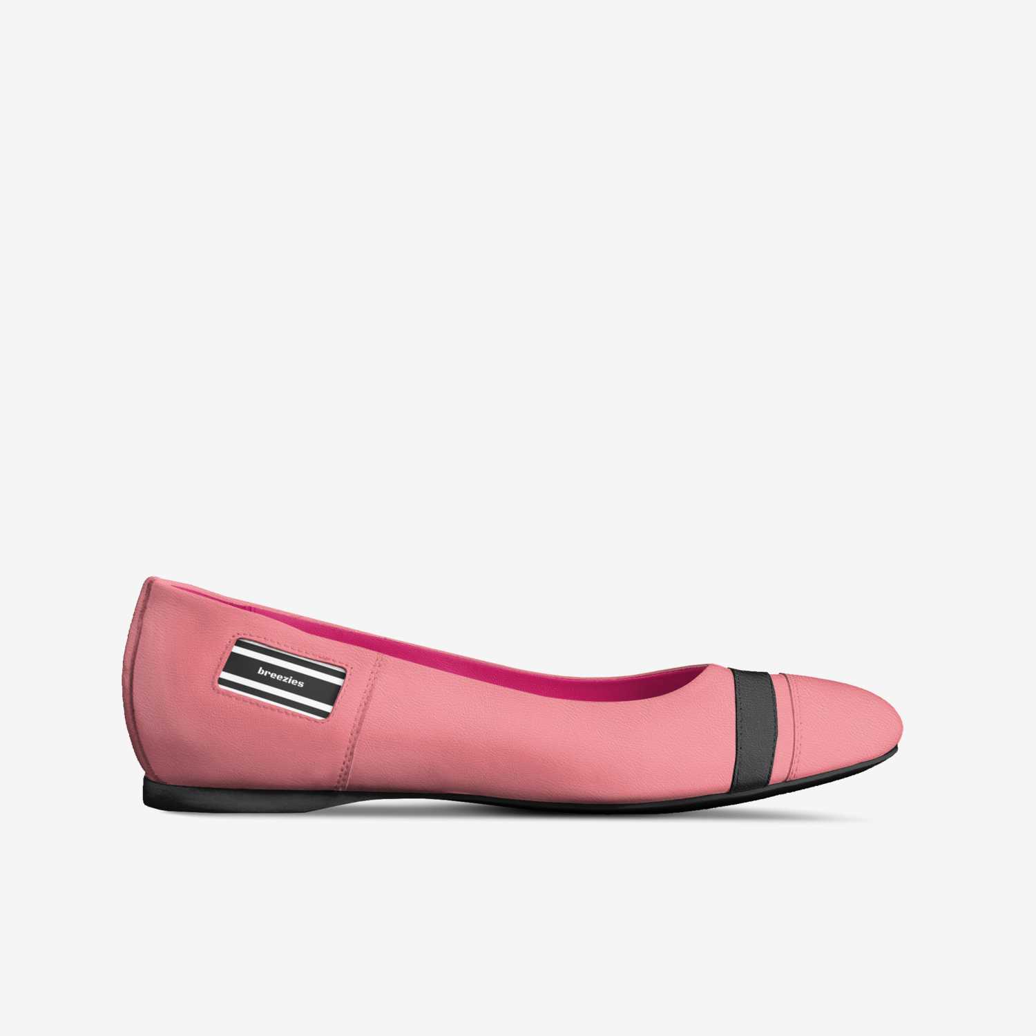 breezies custom made in Italy shoes by Brianna Owens | Side view