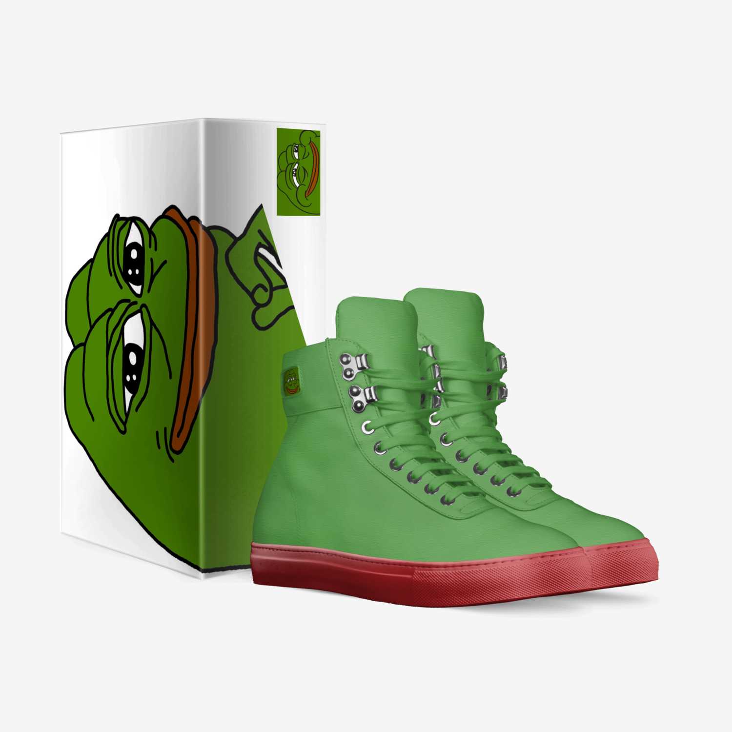een keer opgraven Oh jee Pepe | A Custom Shoe concept by Owen Henry Green