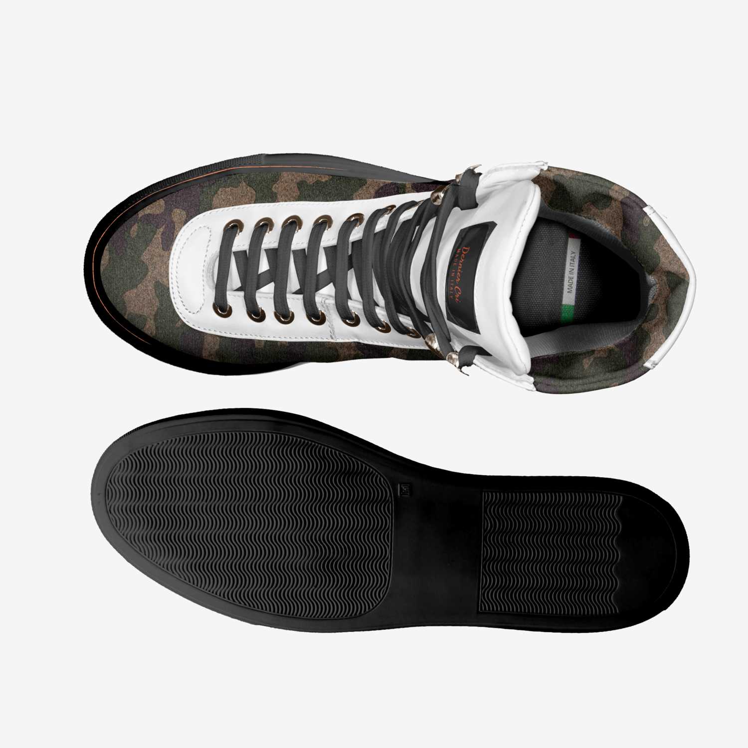 Dernier Cri custom made in Italy shoes by Te White | Top view