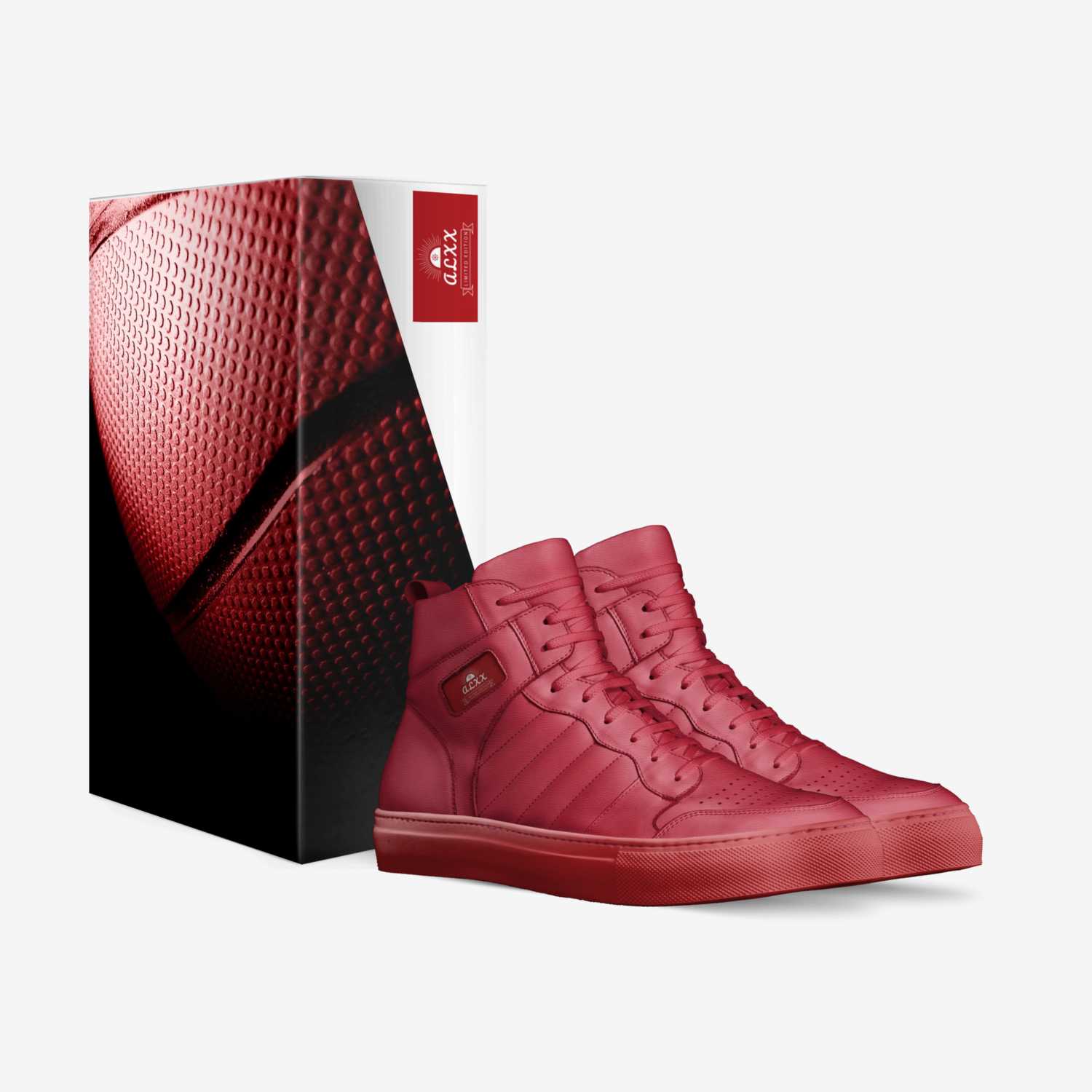 A L X X/RedOnReds custom made in Italy shoes by Alexander Bowie | Box view