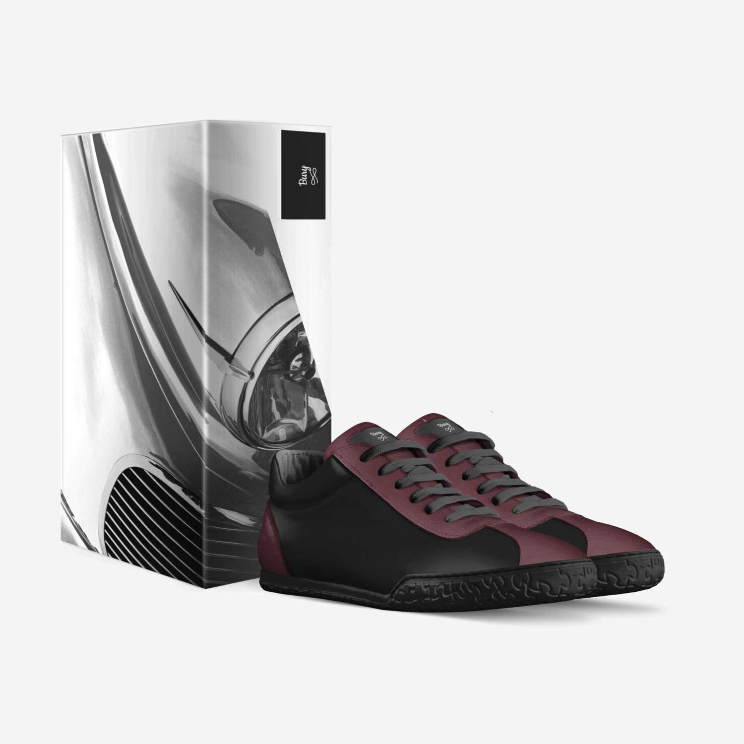 Bury custom made in Italy shoes by Edgar Watson | Box view